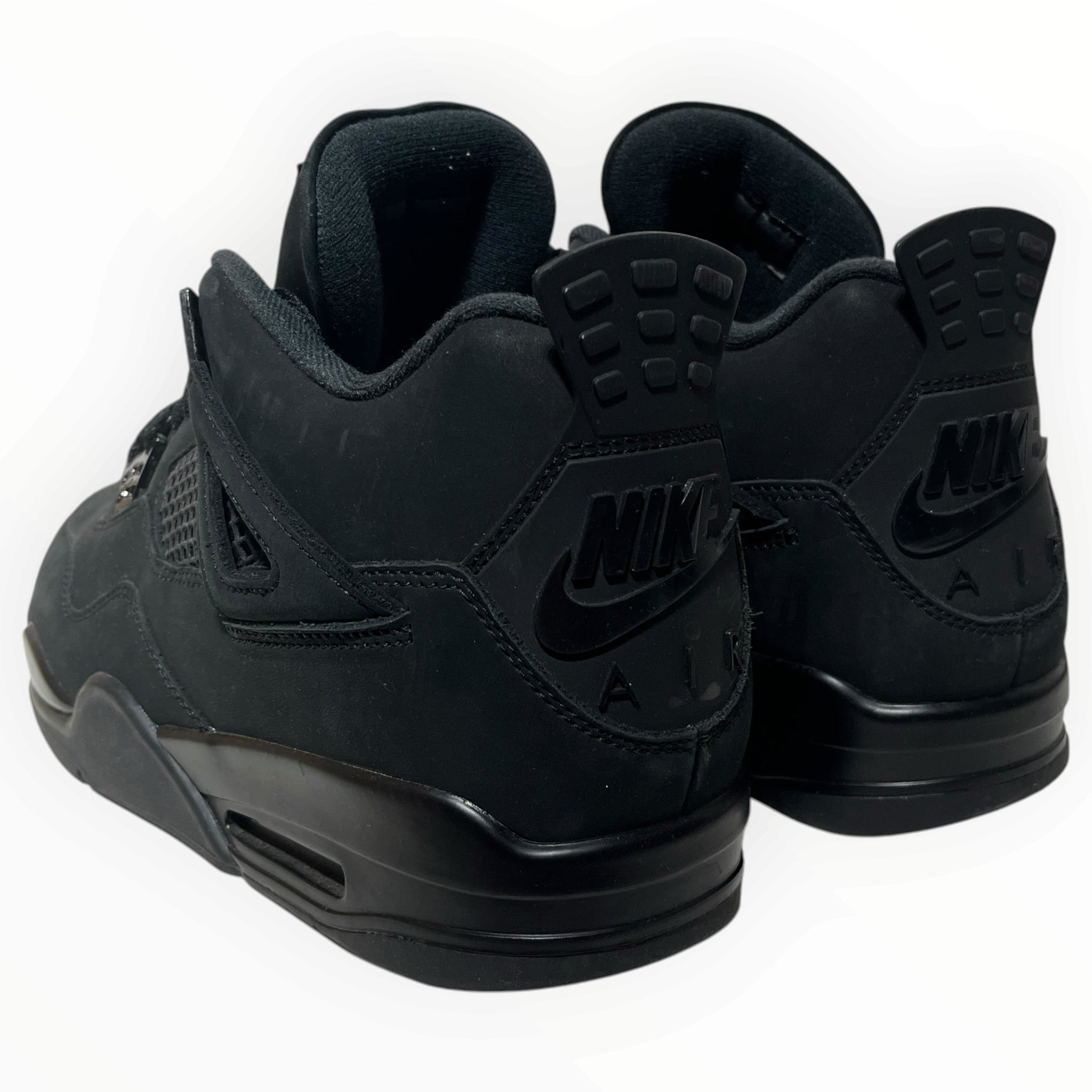 NIKE/Hi-Sneakers/US 13/Suede/BLK/JORDAN 4 BLACK CAT view 2