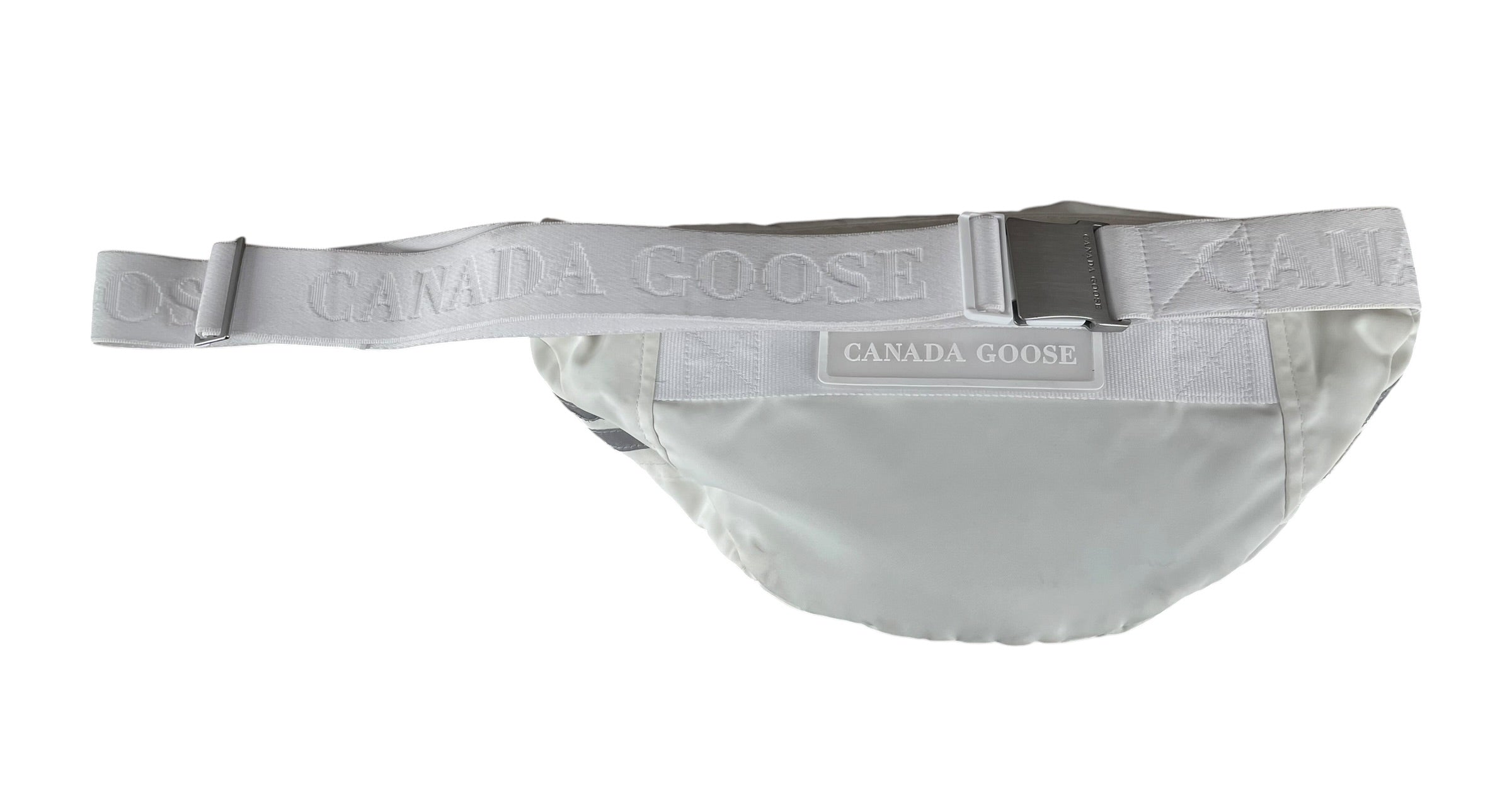 CANADA GOOSE/Fanny Pack/Nylon/WHT/WAIST BAG/ white on white view 5