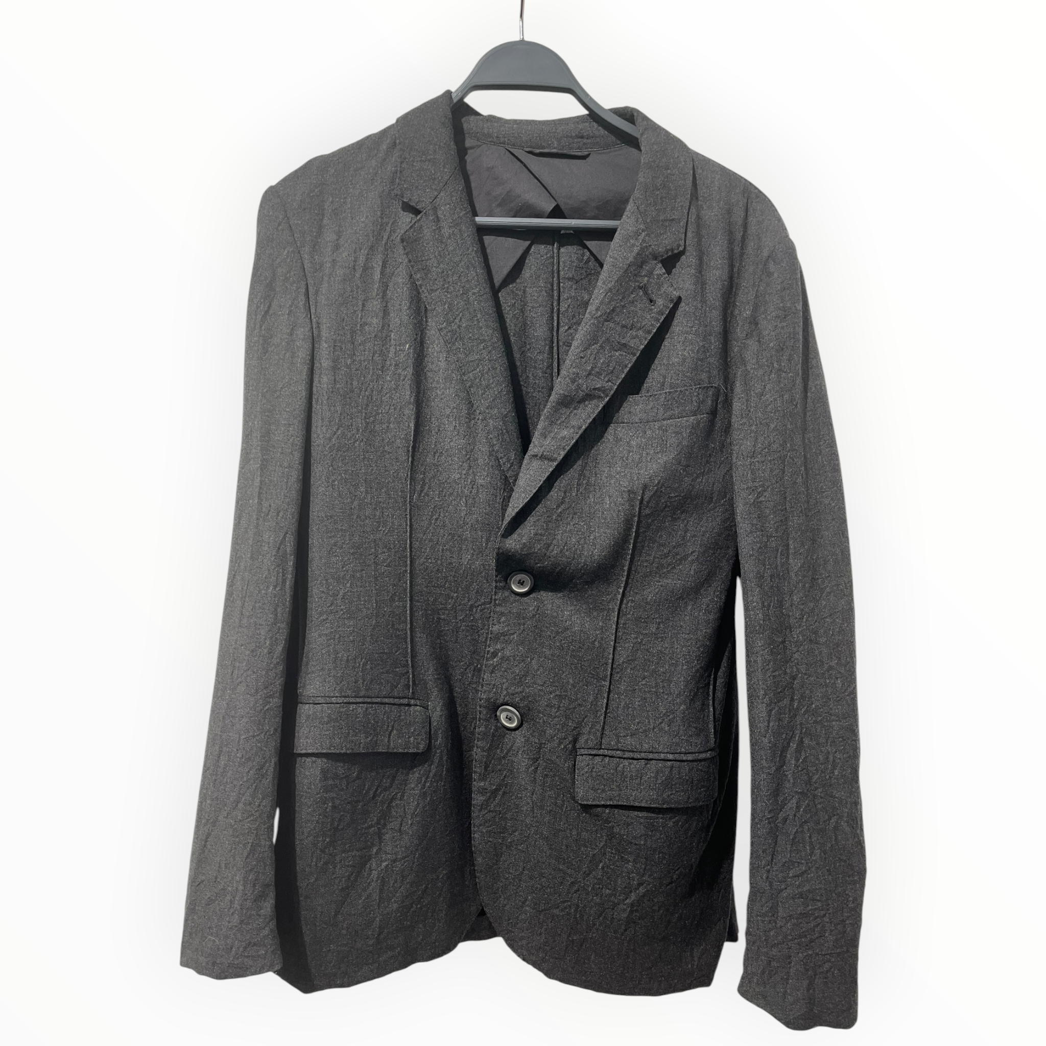 LANVIN/Tailored Jkt/48/Wool/GRY/ view 1