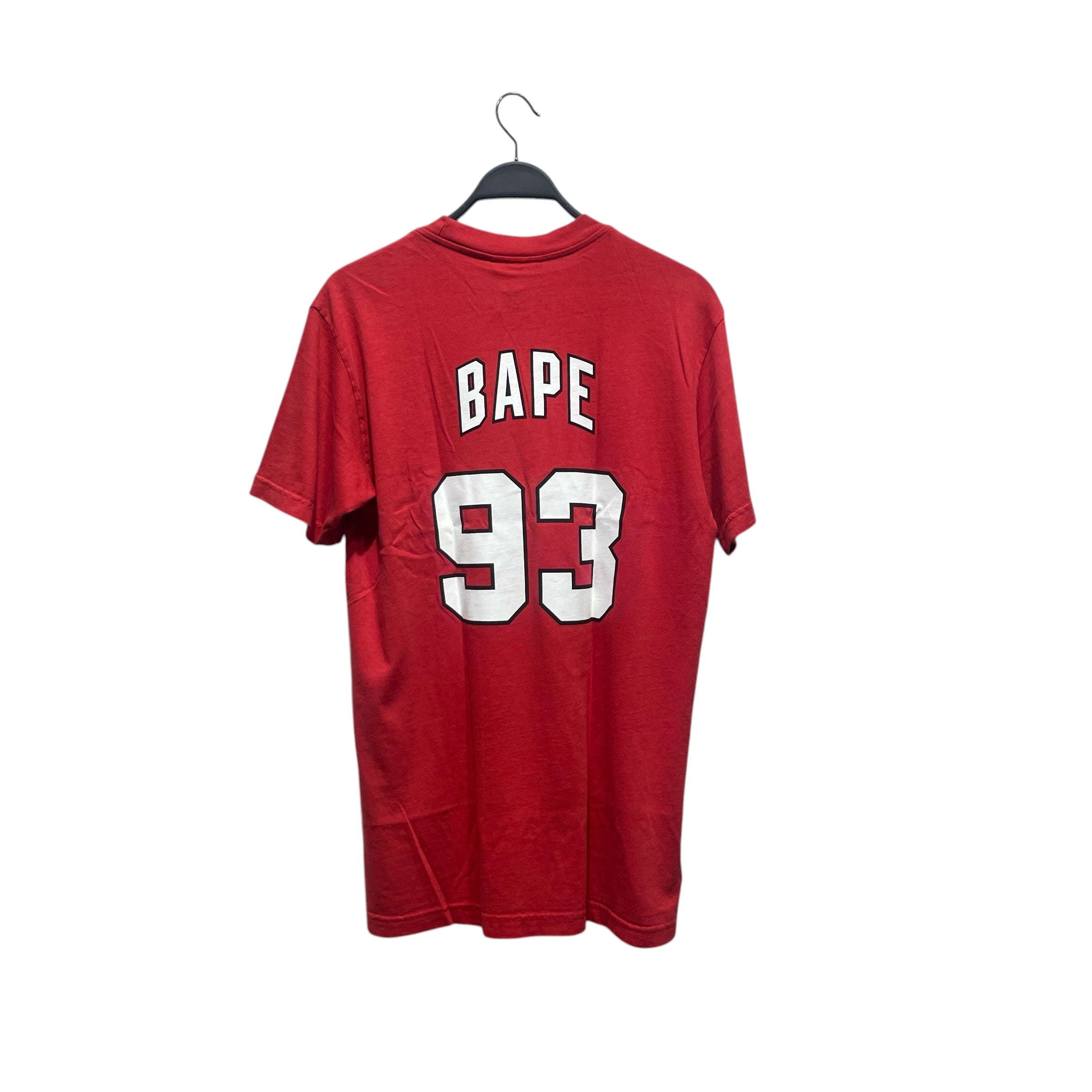 A BATHING APE/mitchell&ness/T-Shirt/XS/Cotton/RED/ view 2