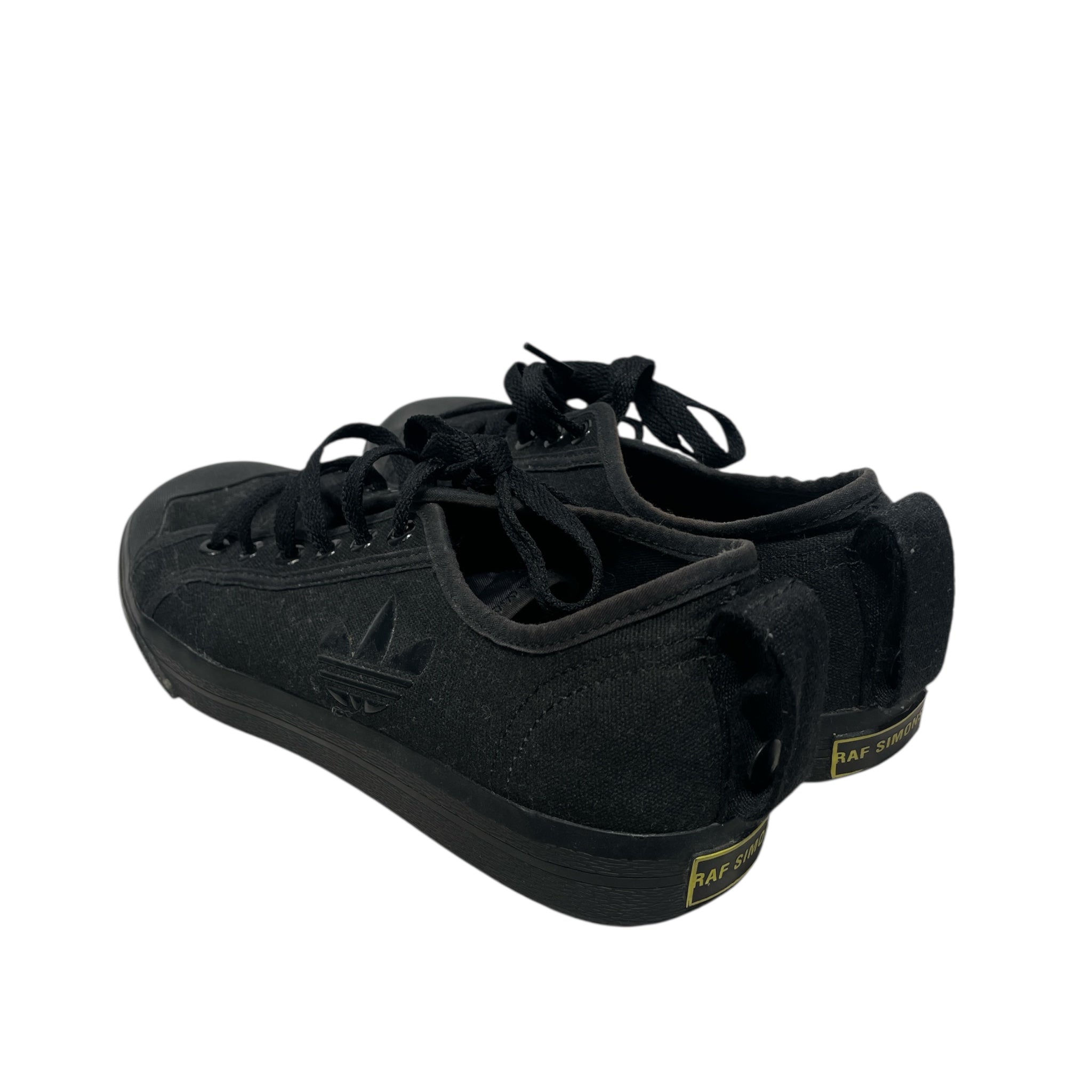 RAF SIMONS/adidas/Low-Sneakers/US 8/Cotton/BLK/ view 2