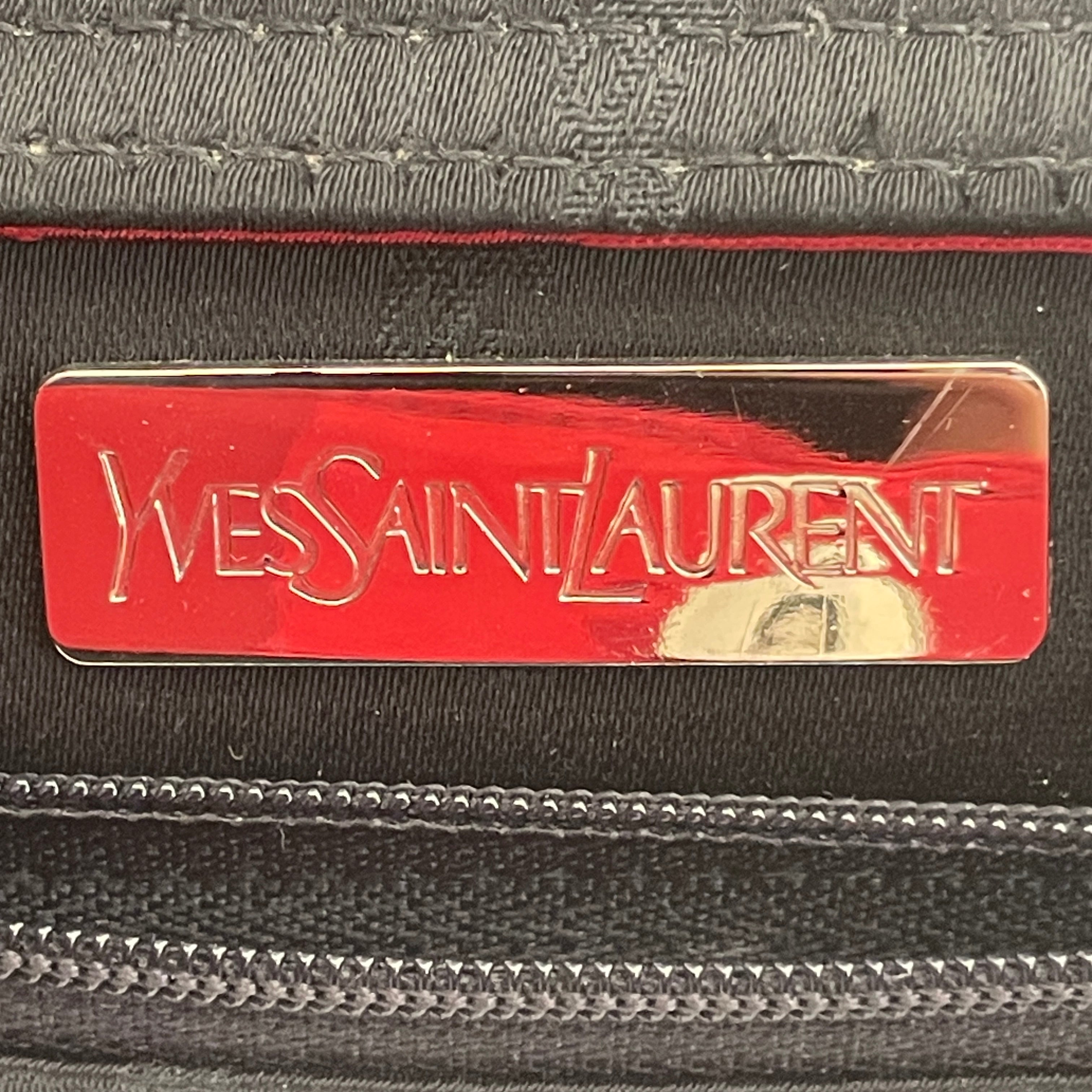 YVES SAINT LAURENT/Tote Bag/Monogram/Polyester/RED/MINI TOTE view 4