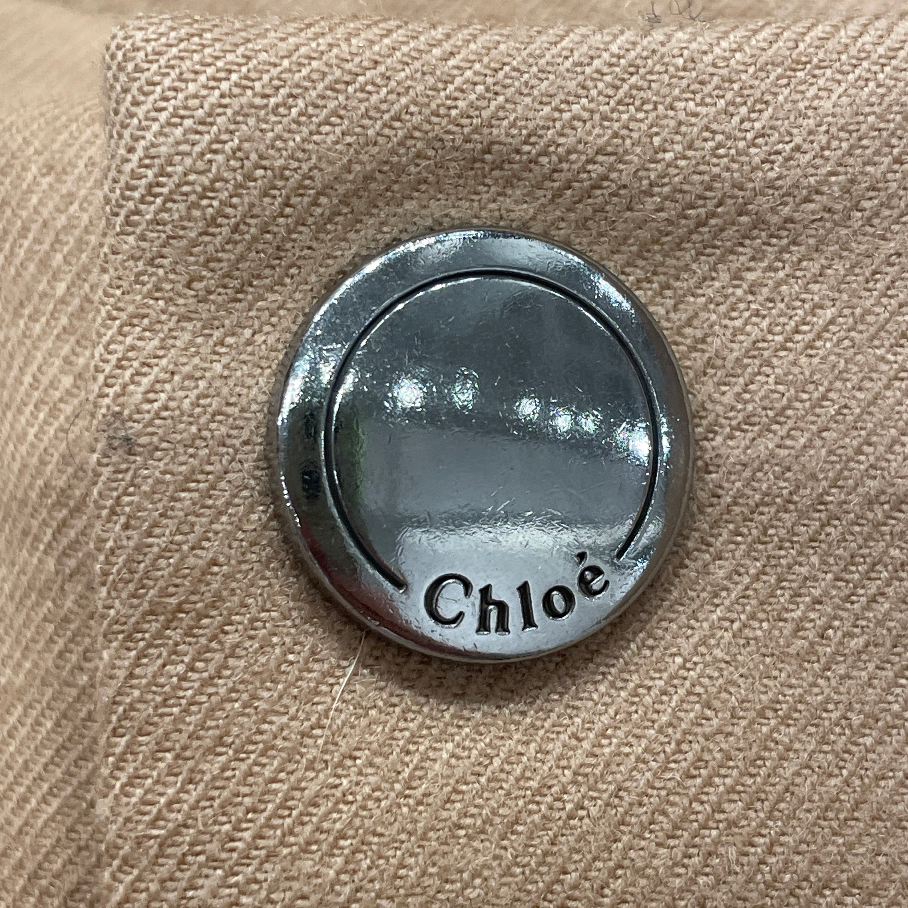 Chloe/Skinny Pants/34/Wool/BEG/SINGLE POCKET CARGO PANT view 5