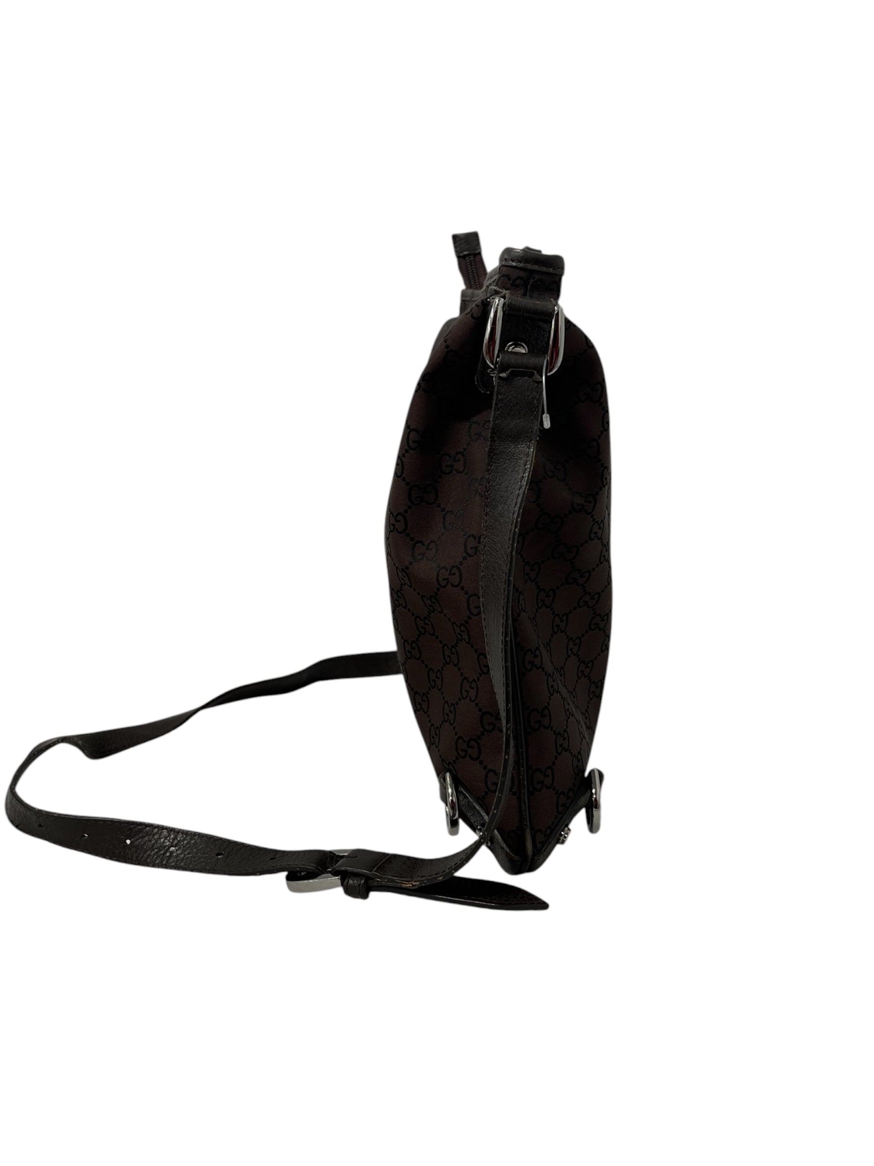 GUCCI/Cross Body Bag/Monogram/Cotton/BRW/268642 467891 view 5