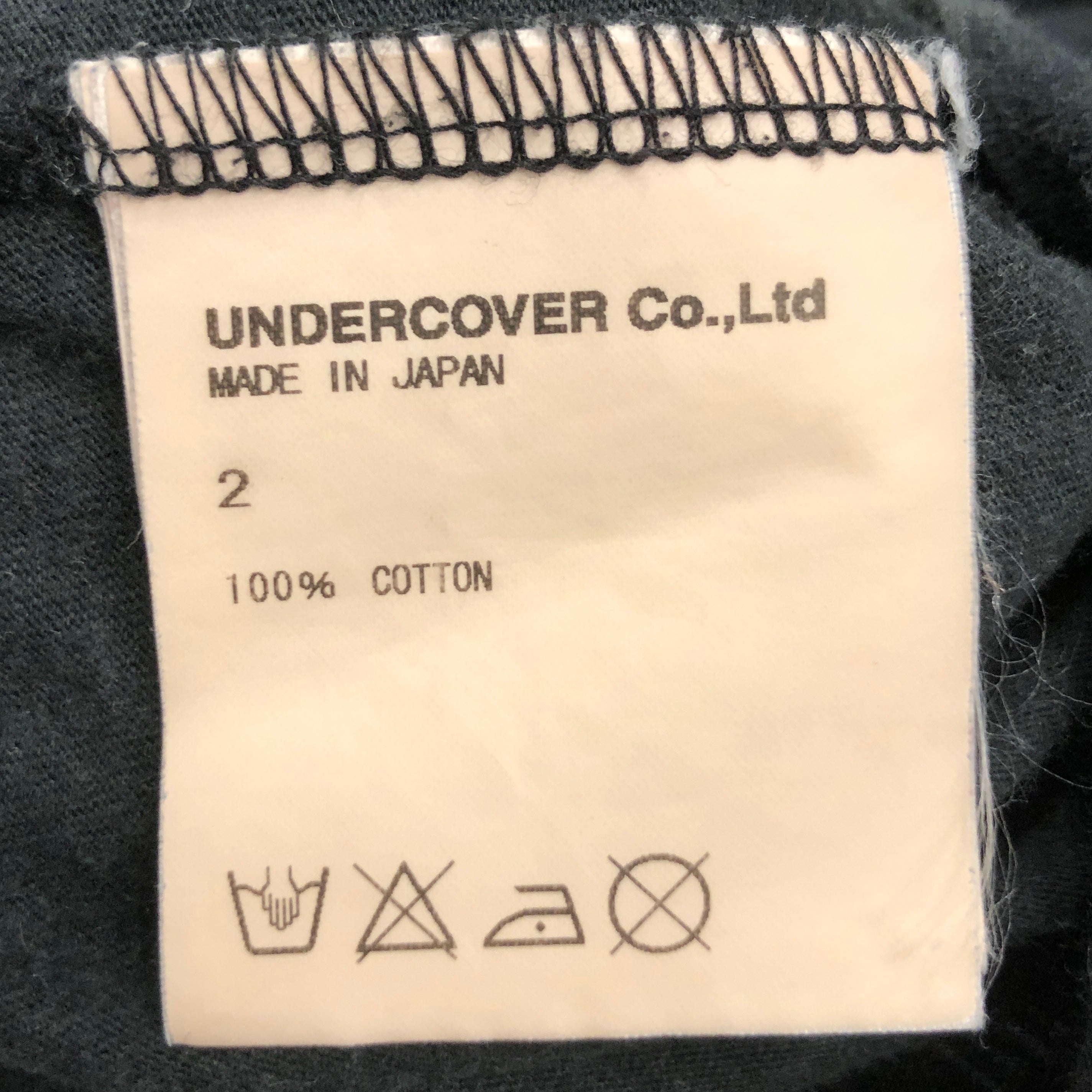 UNDERCOVER/COMME des GARCONS/T-Shirt/2/Cotton/BLK/Summer Madness view 4