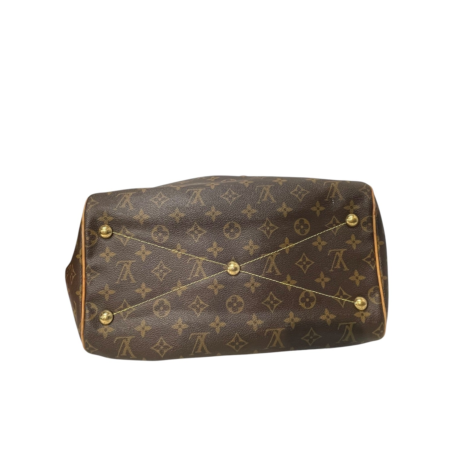 LOUIS VUITTON/Bag/Monogram/Leather/BRW/Tivoli GM view 4