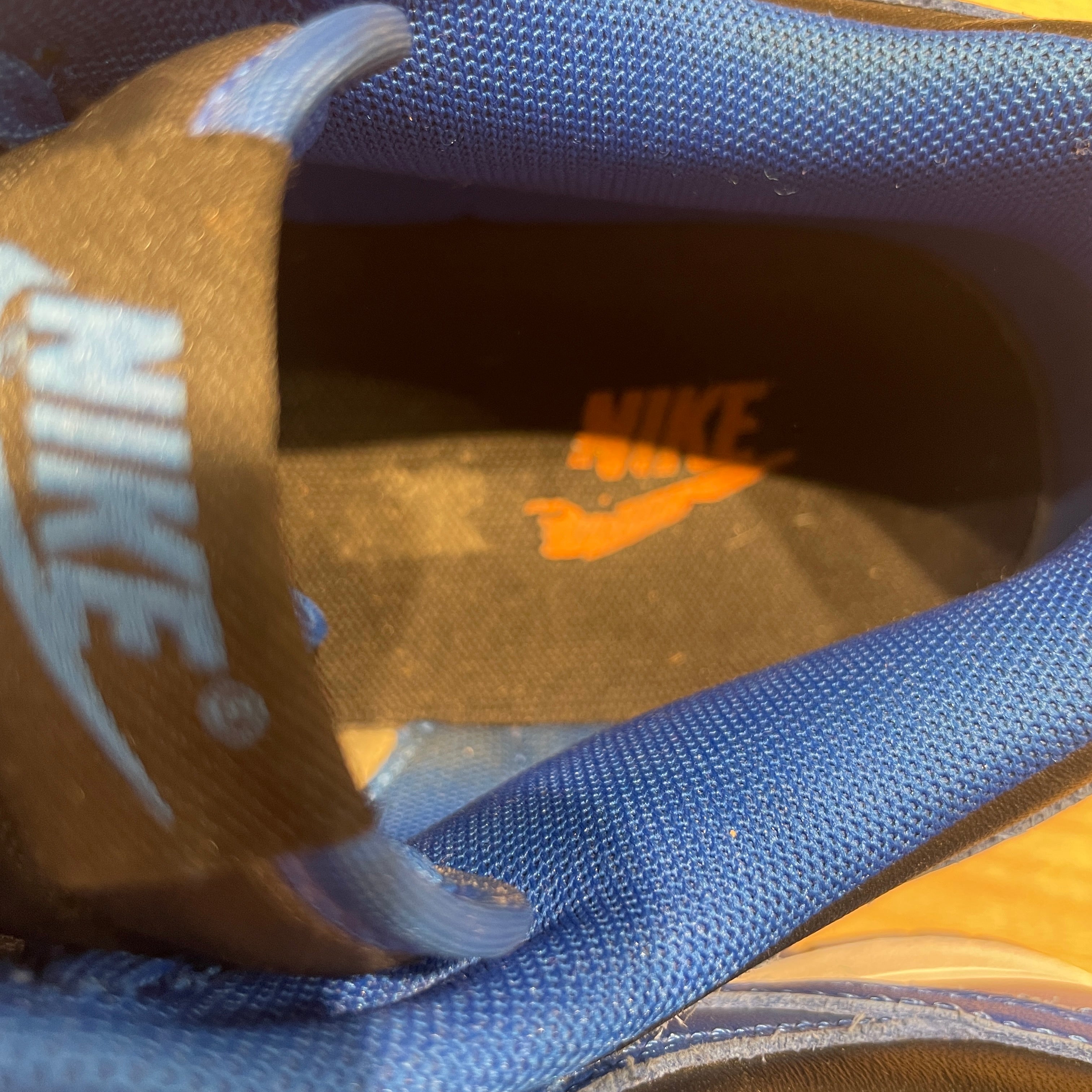 NIKE/Low-Sneakers/US 10.5/Leather/BLU/dunk low hyper cobalt view 3