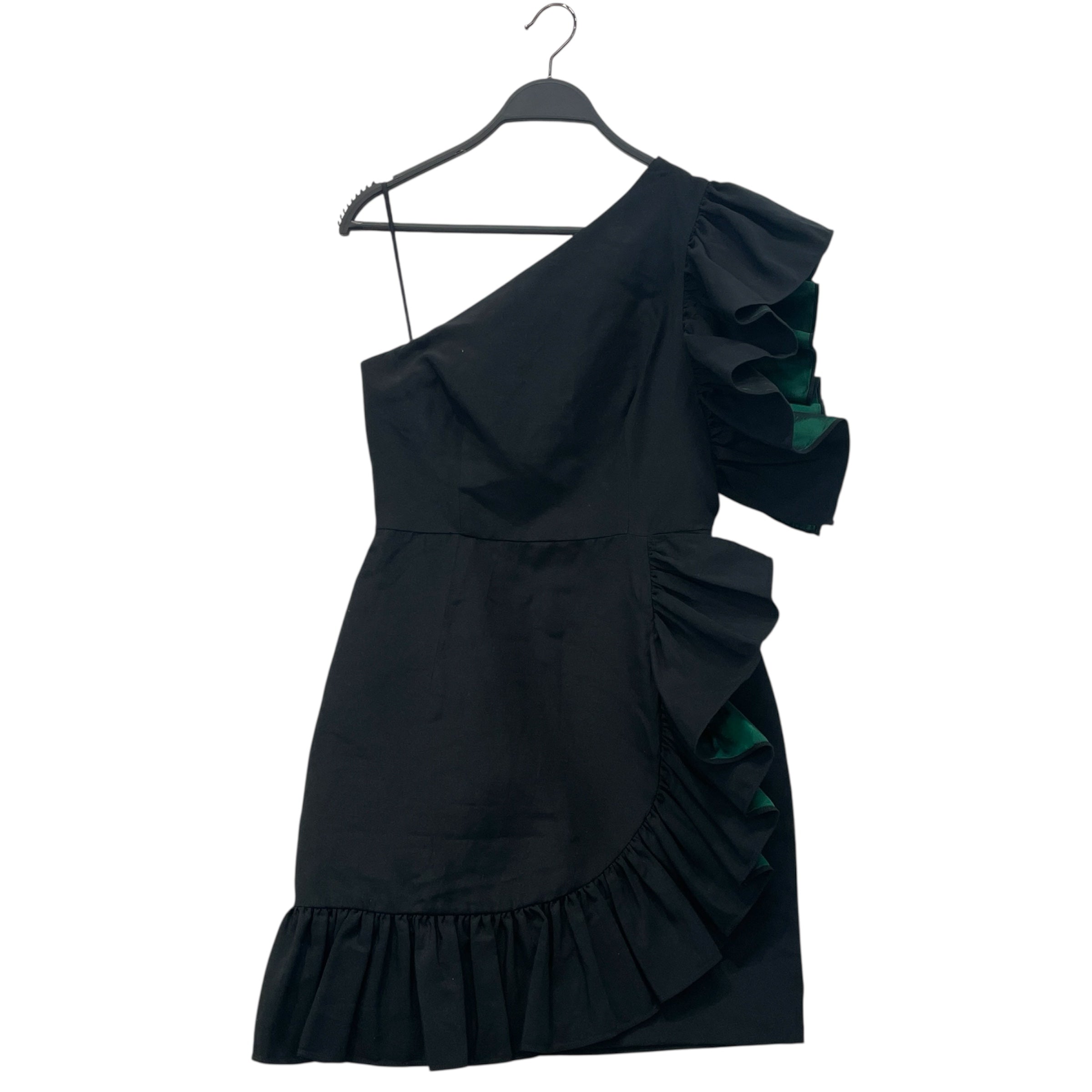 sandro/Dress/S/Linen/BLK/Midi Length/Kemila Dress in Noir view 1