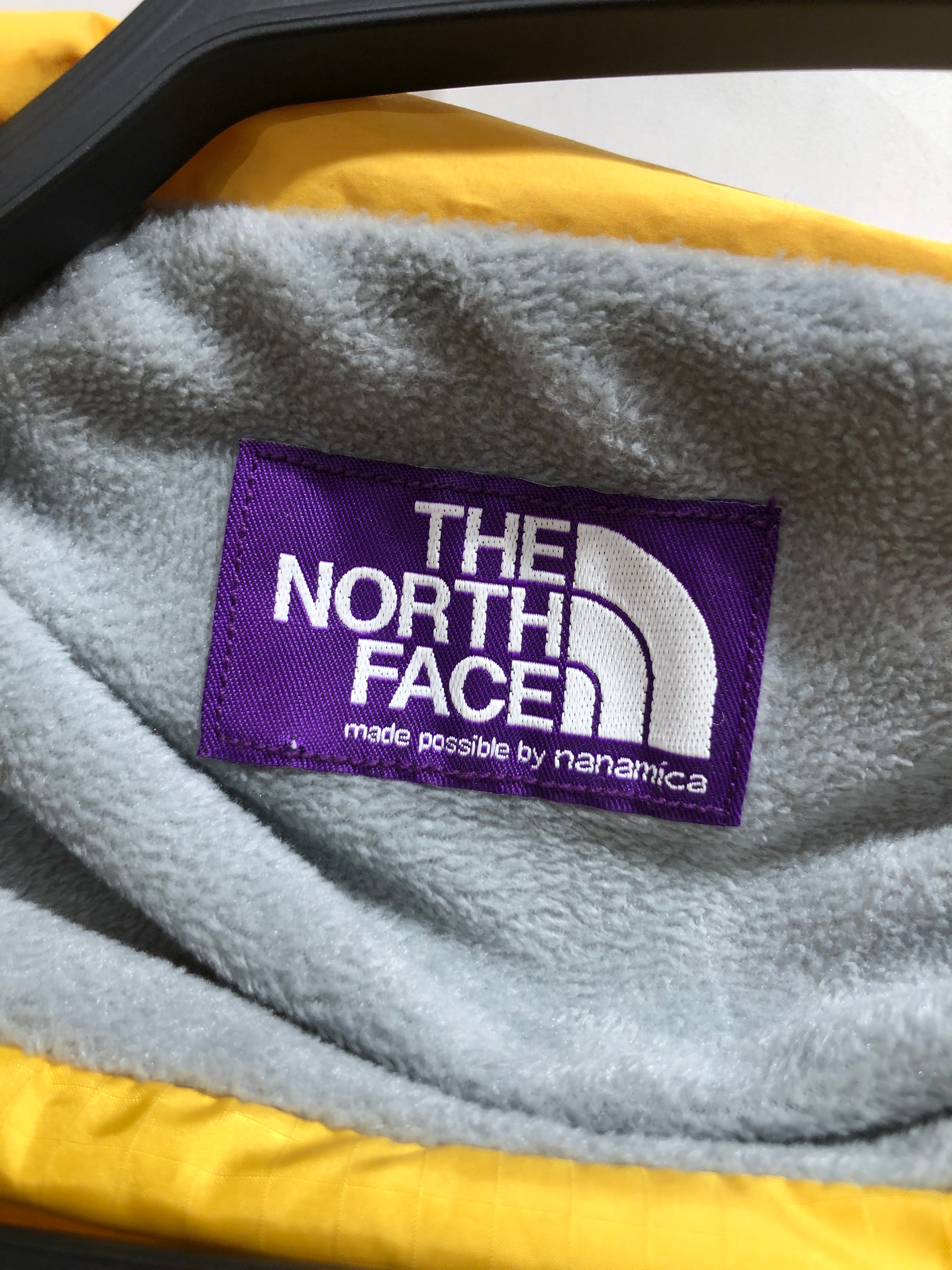 THE NORTH FACE/nanamica/Puffer Jkt/Nylon/YEL/FIELD DOWN CAPE PURPLE LABEL view 4