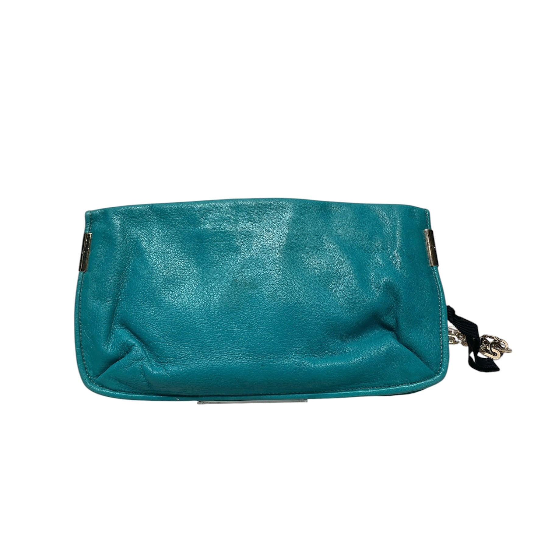 LANVIN/Clutch Bag/Leather/GRN/BOW KEYCHAIN view 2