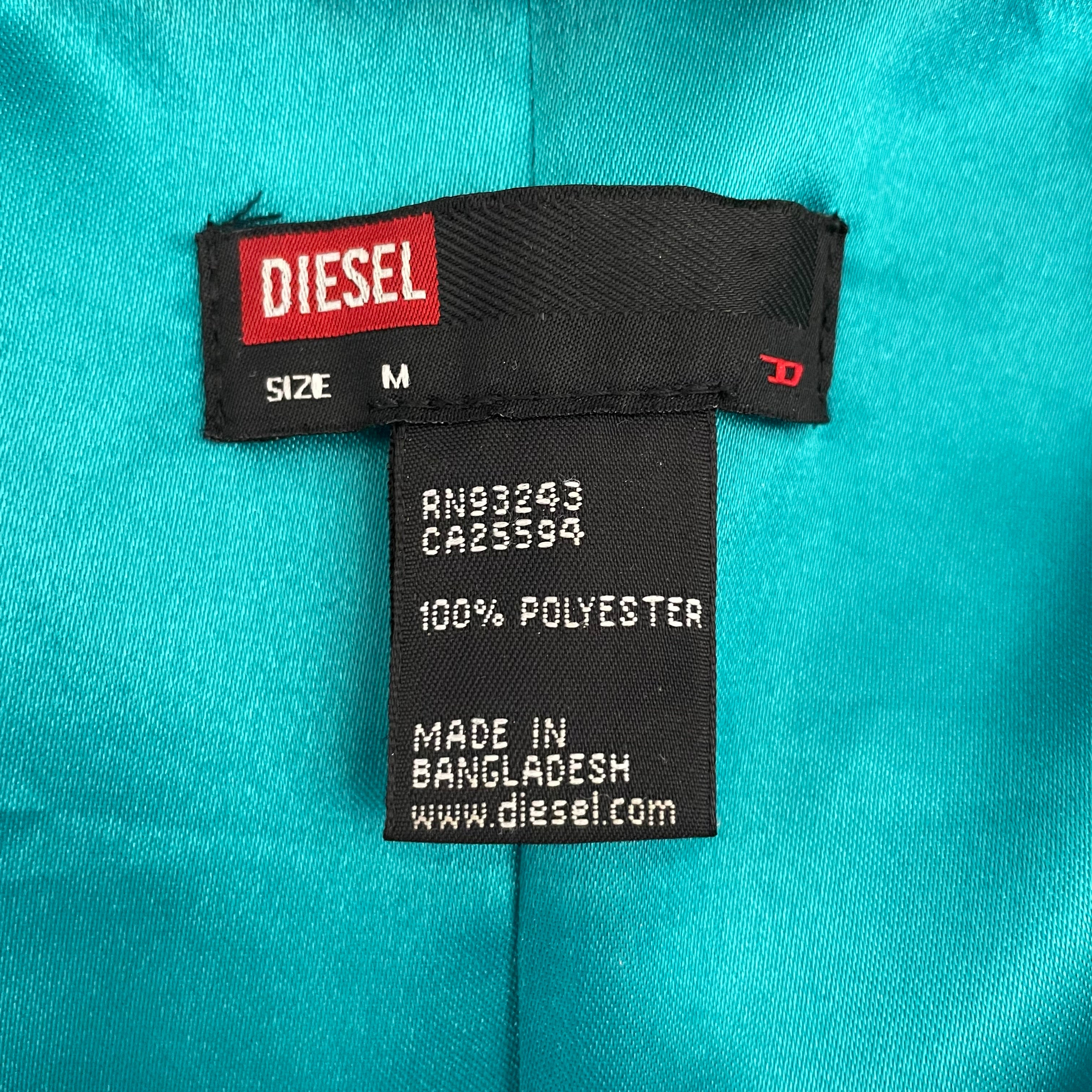 DIESEL/Quilted Jkt/M/Velour/CRM/ view 3