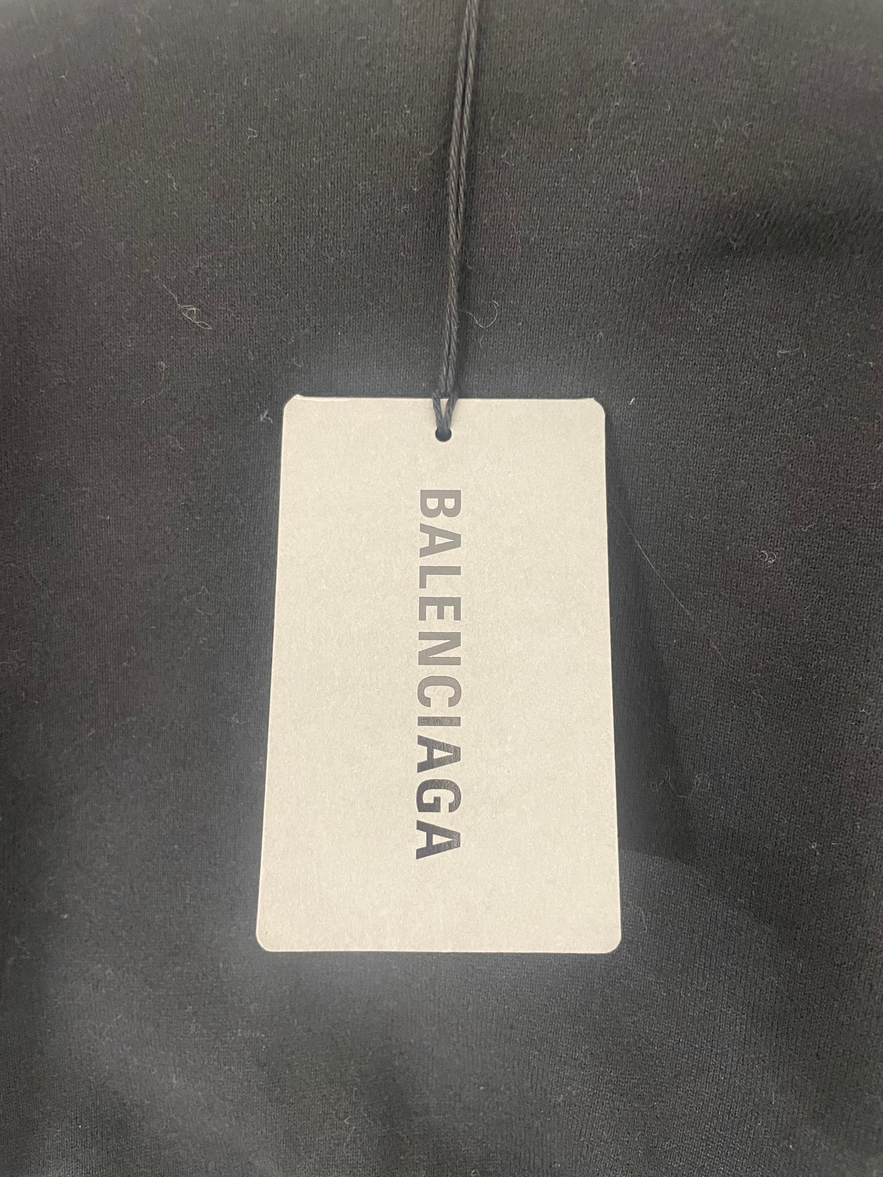 BALENCIAGA/Hoodie/S/Cotton/BLK/JP57 2021 02666 view 5