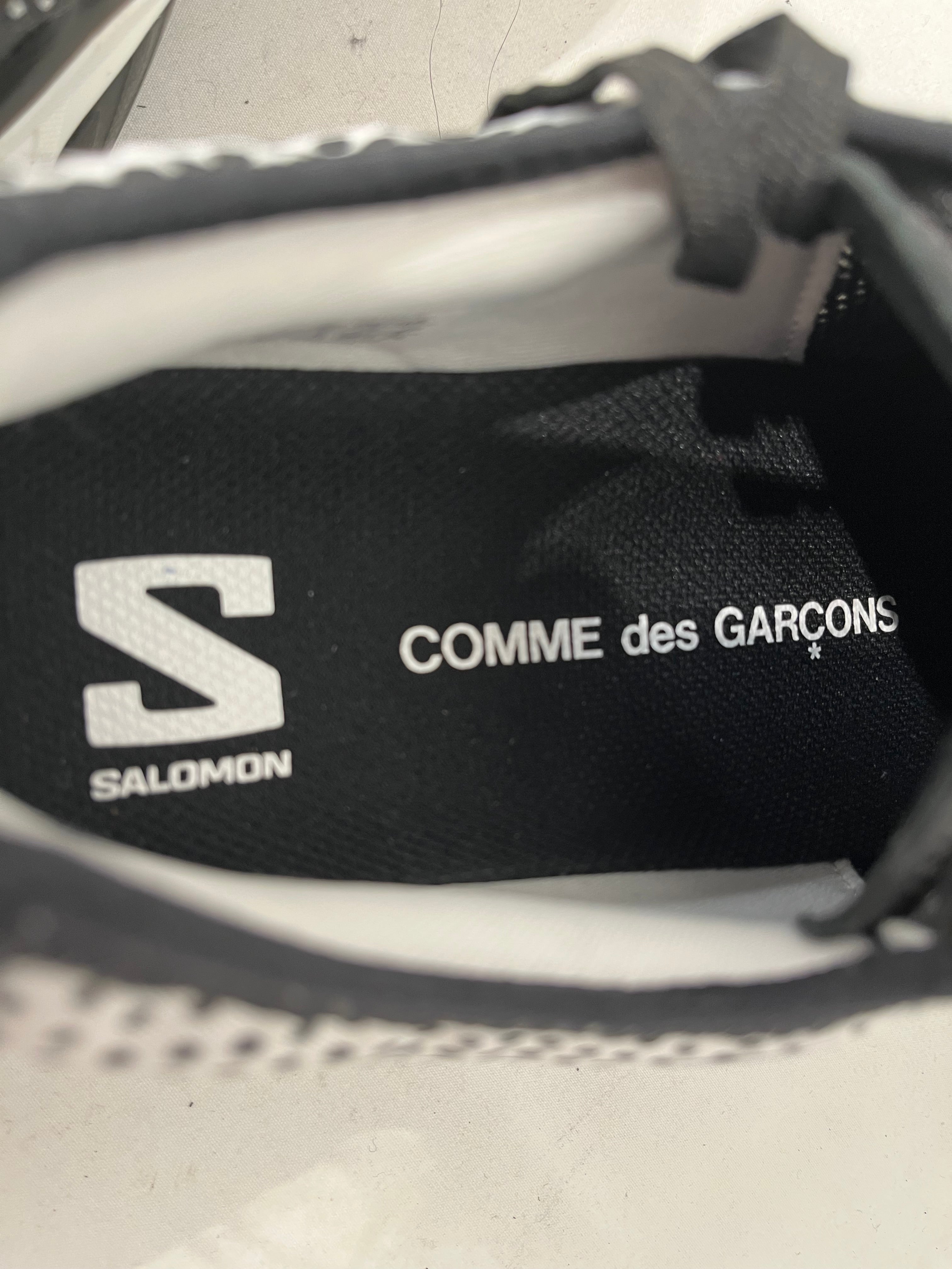 COMME des GARCONS/salomon/Low-Sneakers/US 8/BLK/VELCRO BLACK SOLE CONTAGRIP M8 view 3