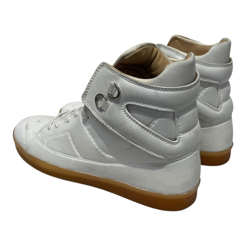 Maison Martin Margiela/H&M/Hi-Sneakers/US 8/Leather/WHT/