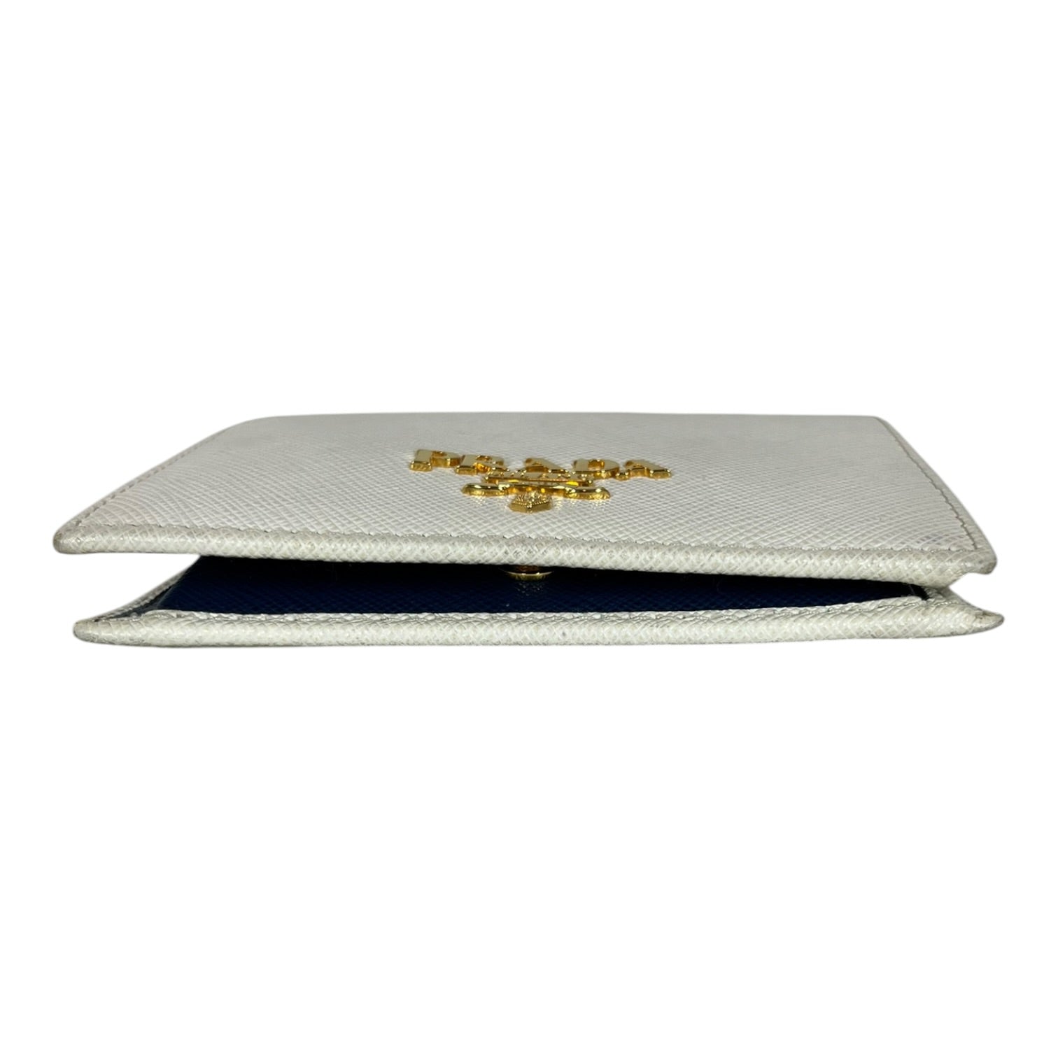 PRADA/Bifold Wallet/Leather/WHT/L's/ view 4