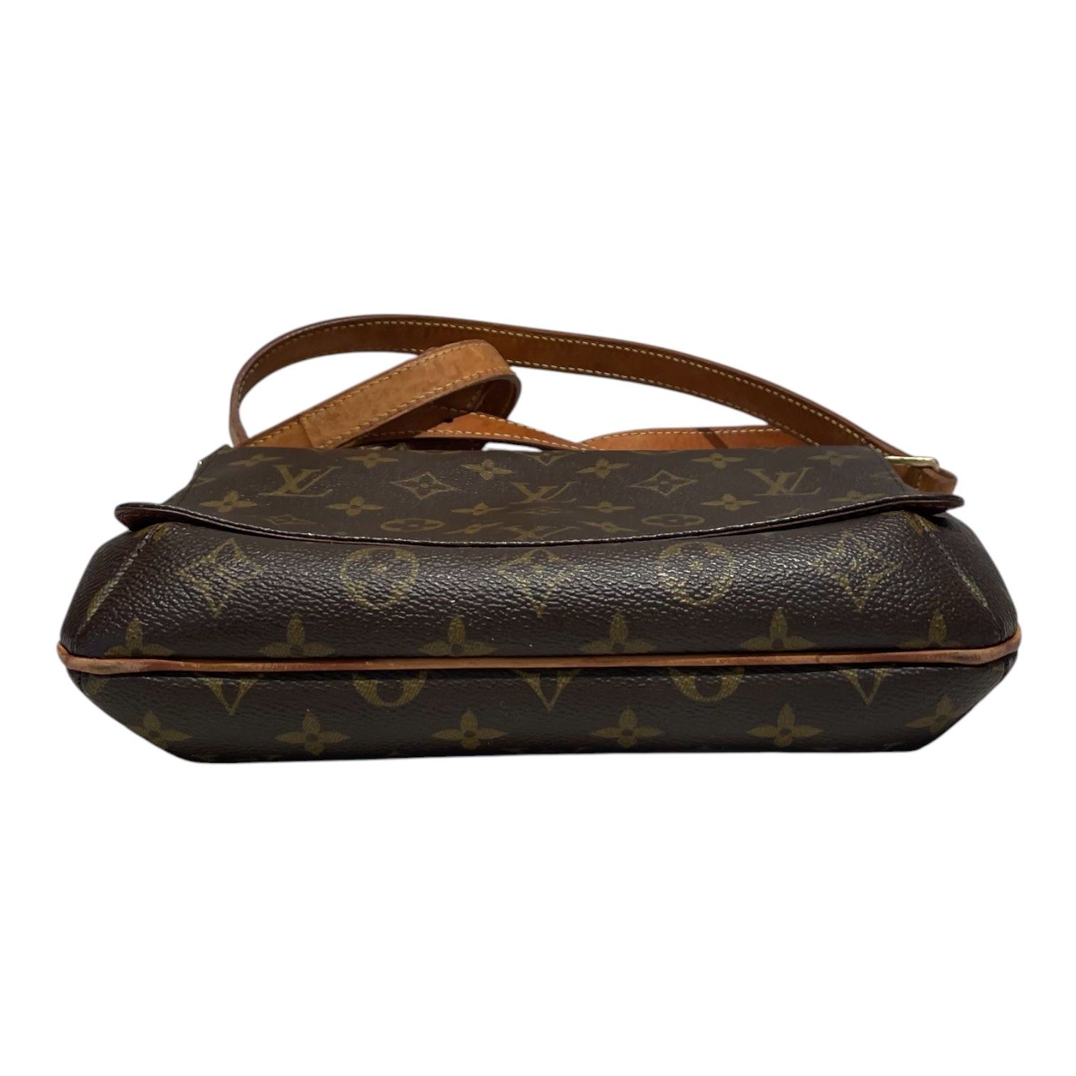 LOUIS VUITTON/Cross Body Bag/Monogram/BRW/Canves Musette Tango view 3