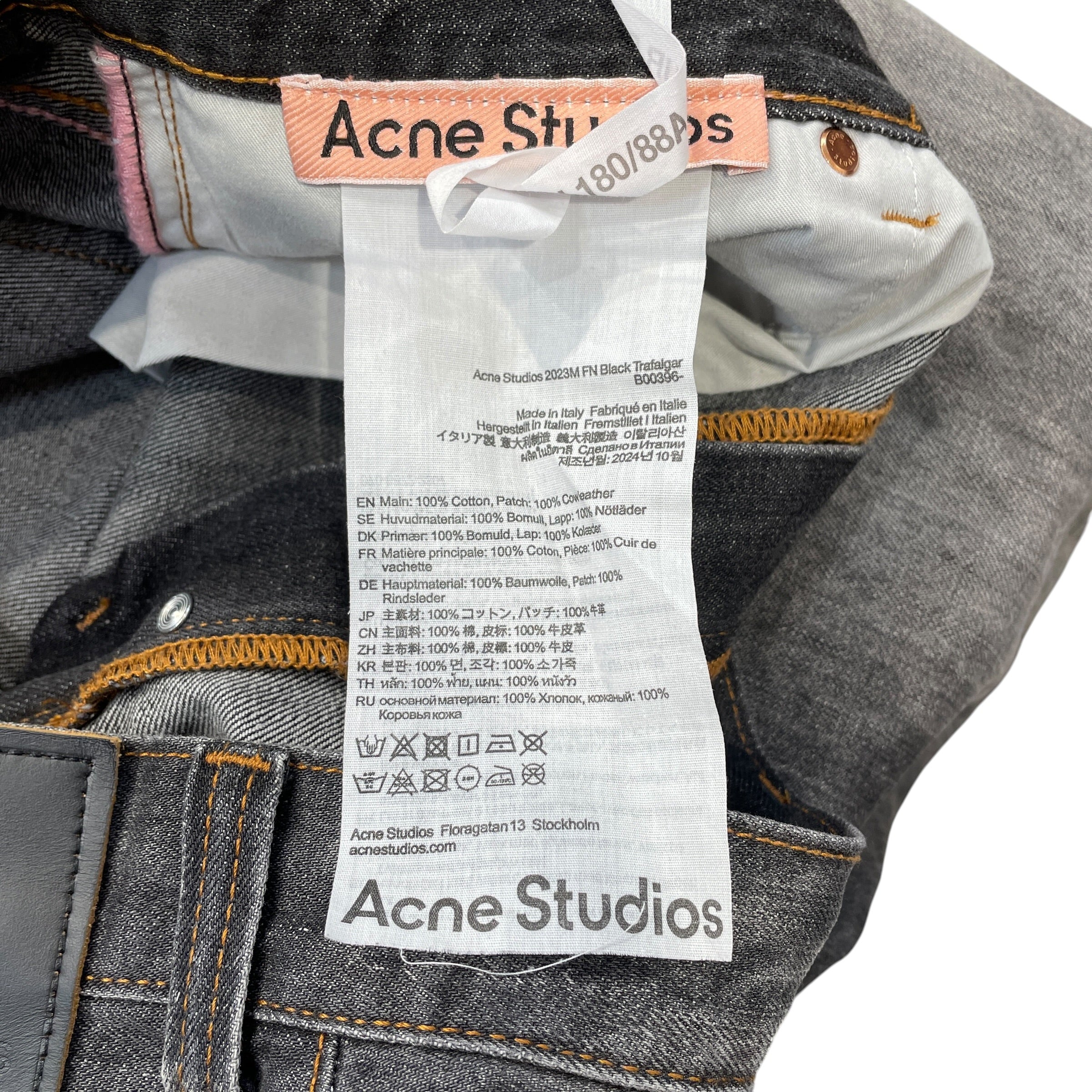 Acne Studios/Pants/50/Denim/GRY/ view 4