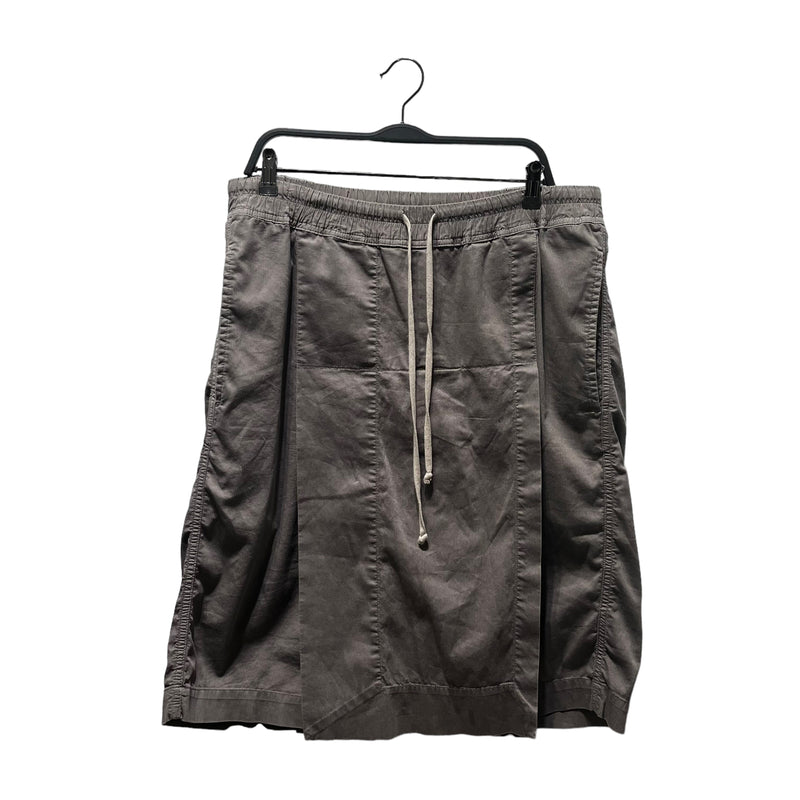 RICK OWENS DRKSHDW/Skirt/M/Cotton/GRY/DU16S1384-CN