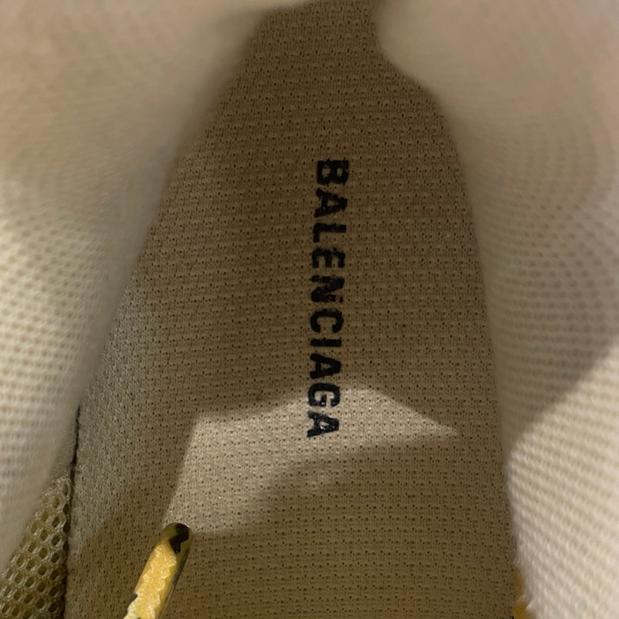 BALENCIAGA/Hi-Sneakers/EU 40/YEL/TRIPLE S YELLOW view 3
