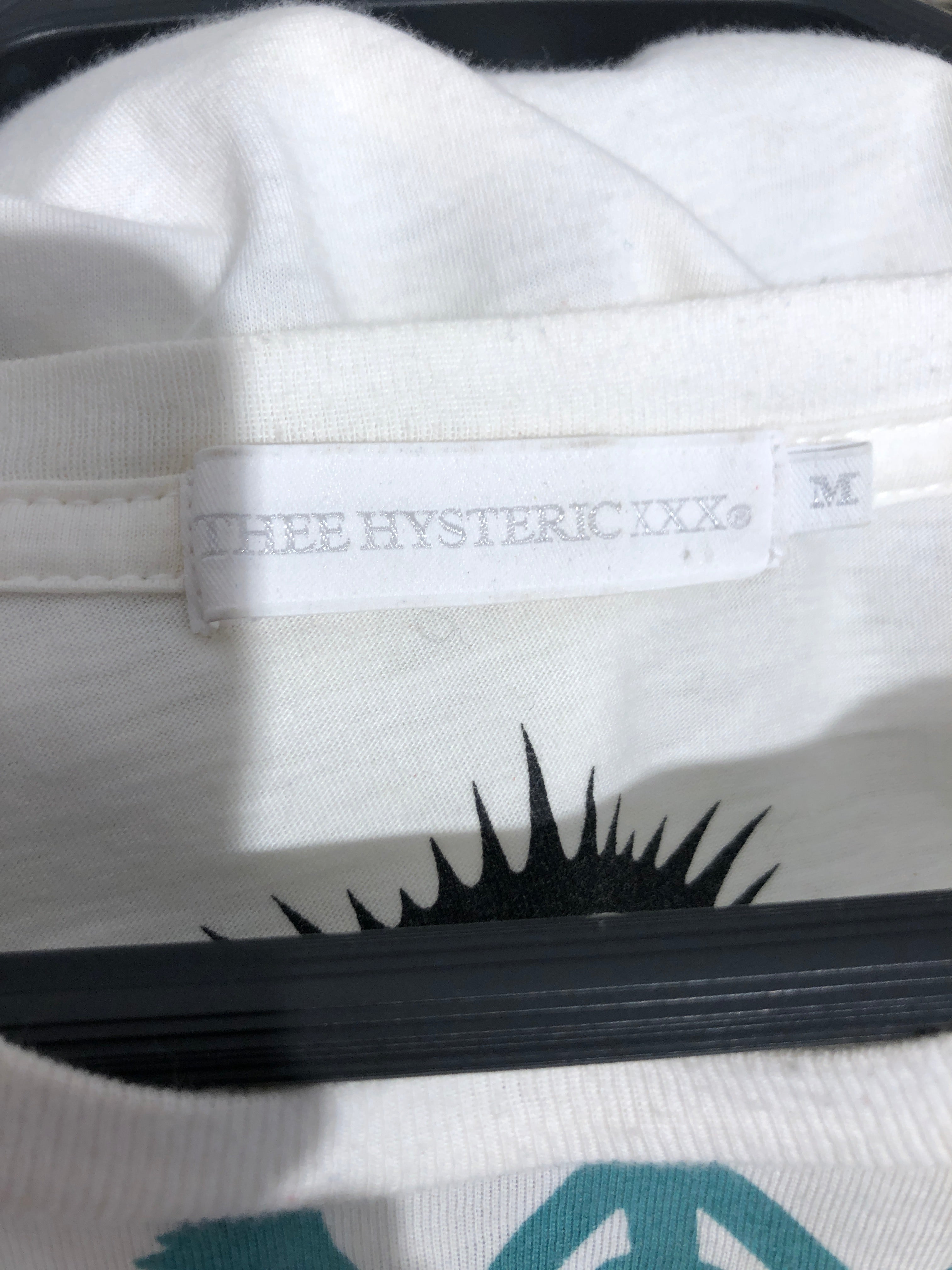HYSTERIC GLAMOUR/T-Shirt/M/Cotton/WHT/All Over Print/GUITAR ARMY view 3