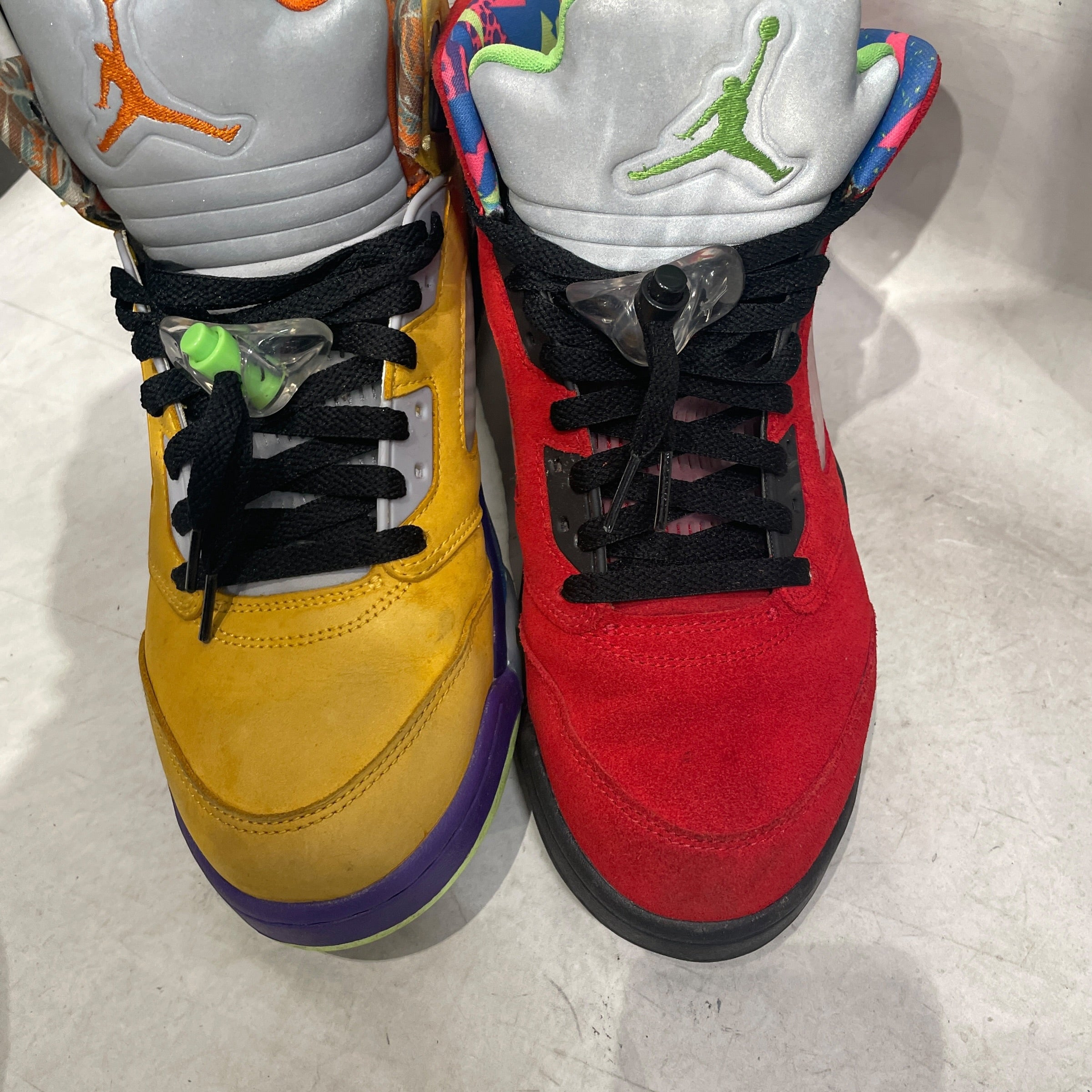 JORDAN BRAND/Hi-Sneakers/US 9.5/Cotton/MLT/RETROSOLAR view 4