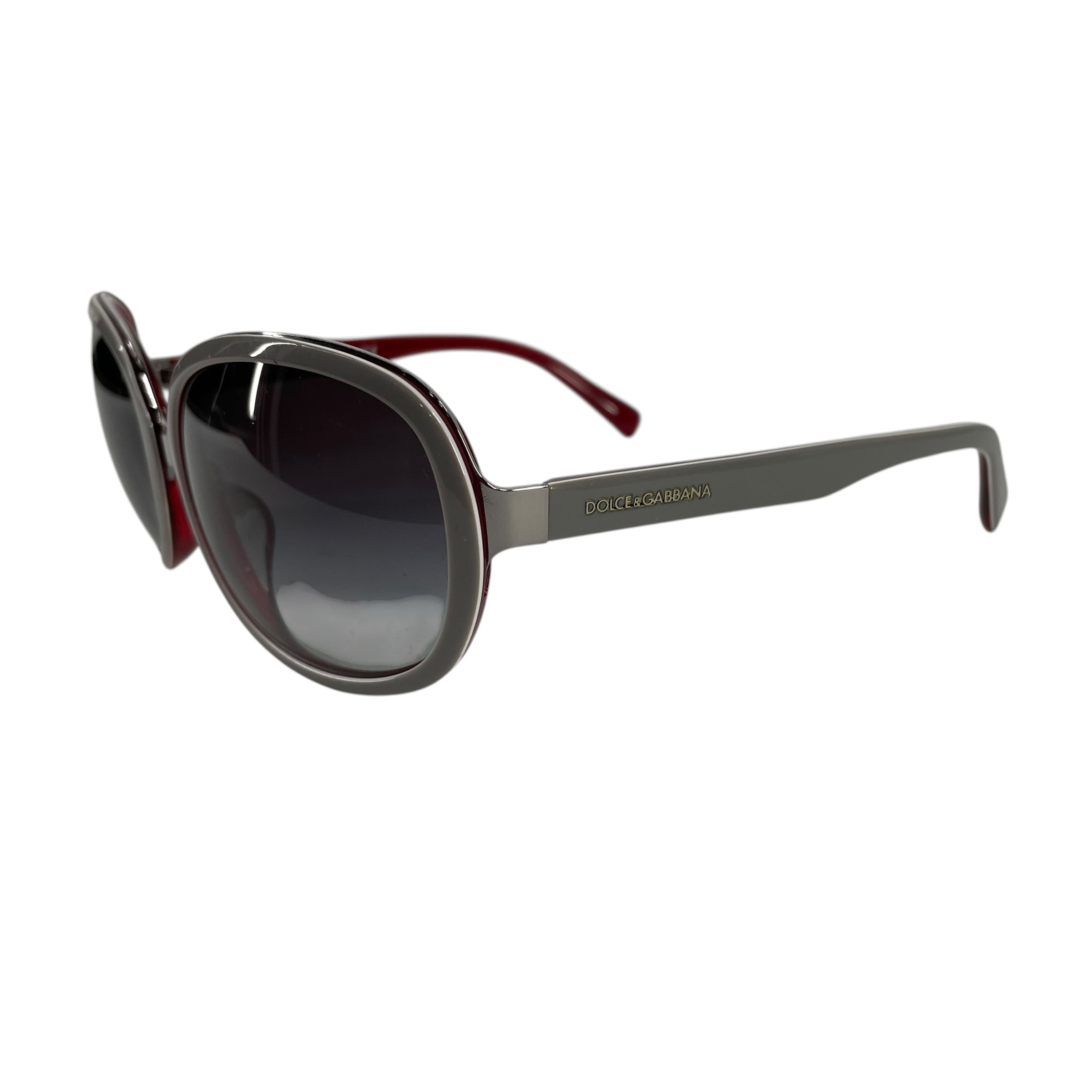 DOLCE&GABBANA/Sunglasses/Plastic/GRY/RED UNDERTONE ROUD SHADES view 2
