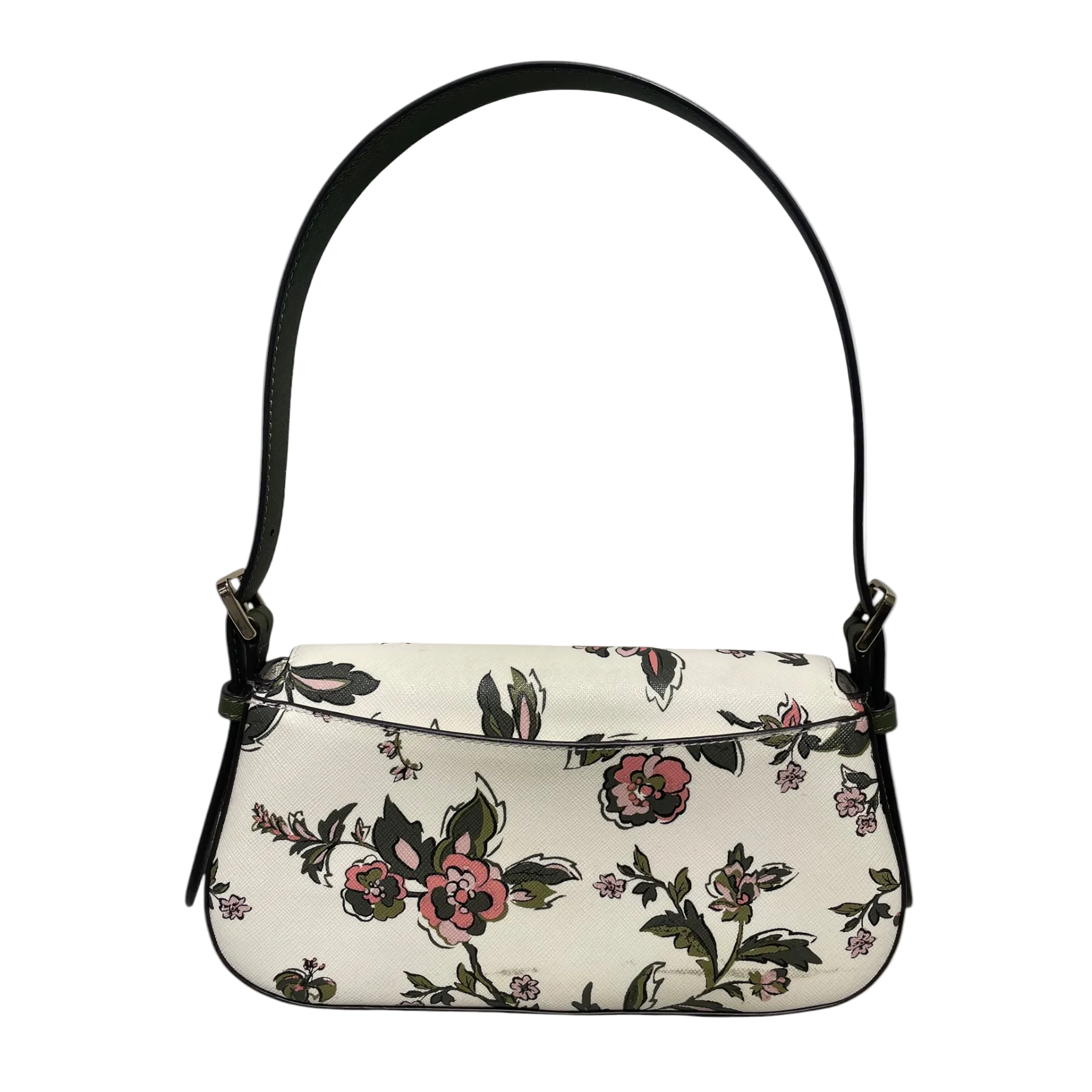 kate spade new york/Hand Bag/Floral Pattern/Leather/WHT/MATCHING PHONE CASE view 2