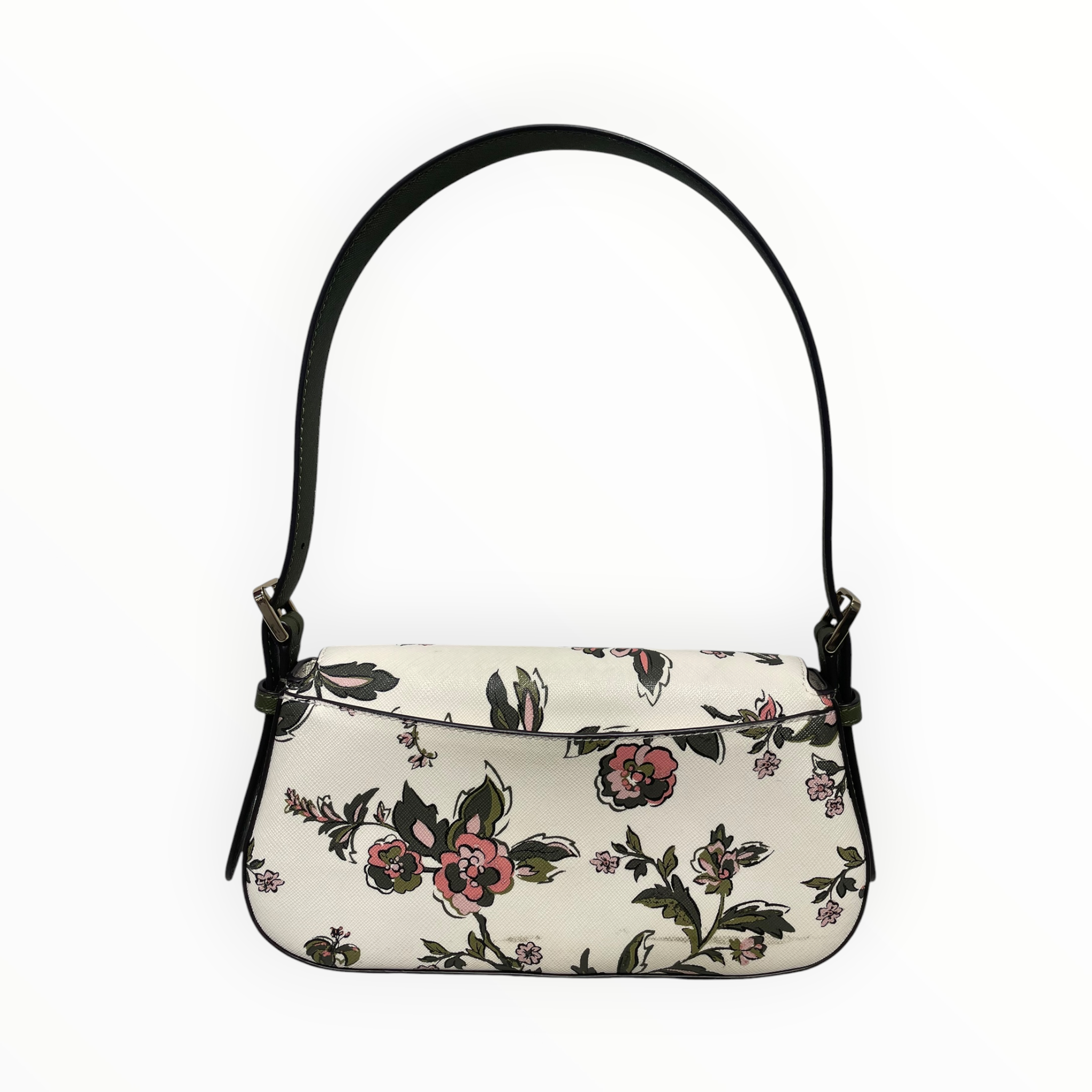 kate spade new york/Hand Bag/Floral Pattern/Leather/WHT/MATCHING PHONE CASE view 2