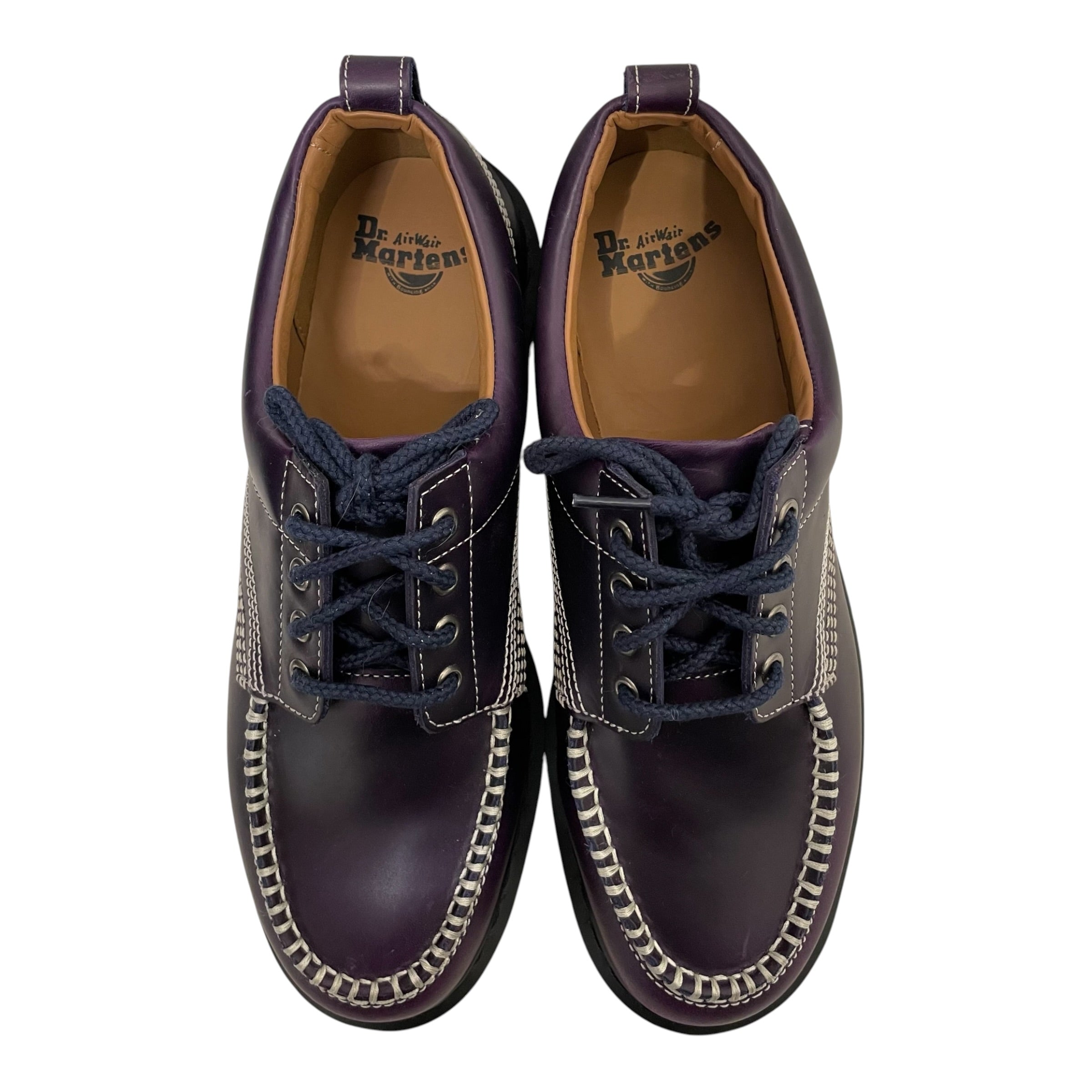 Dr.Martens/Deck Shoes/US 10/Leather/PPL/Lowell Orleans Leather Moc Toe view 6
