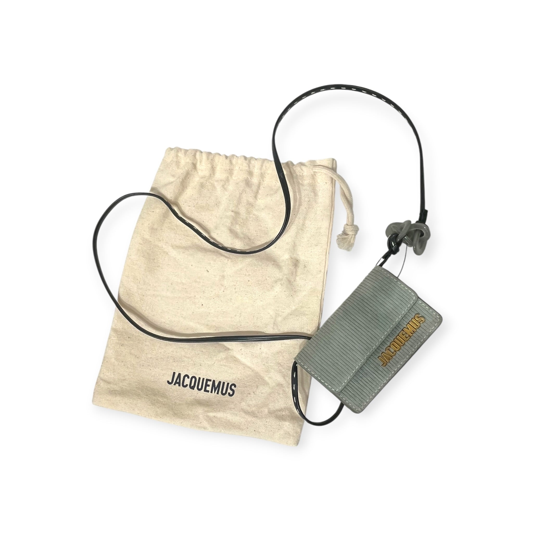 JACQUEMUS/Bag/Suede/GRN/SMALL CROSSBODY BAG view 7