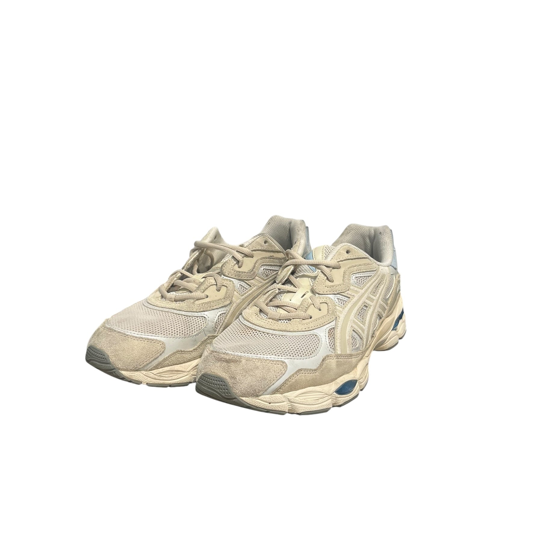 ASICS/Low-Sneakers/US 12/Cotton/CRM/GEL GUIDANCE LINE BABY BLUE