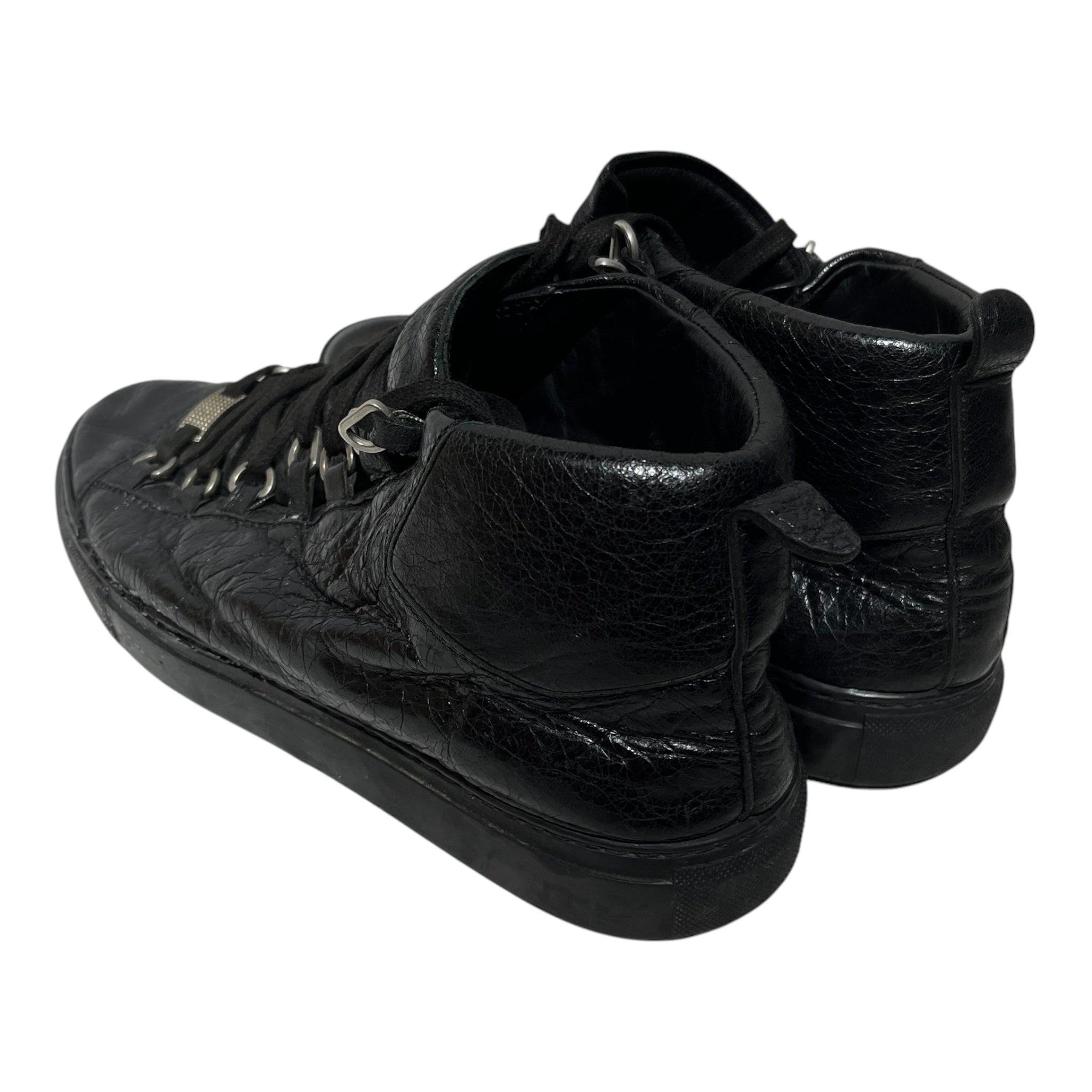 BALENCIAGA/Hi-Sneakers/EU 41/Leather/BLK/ARENAS view 2