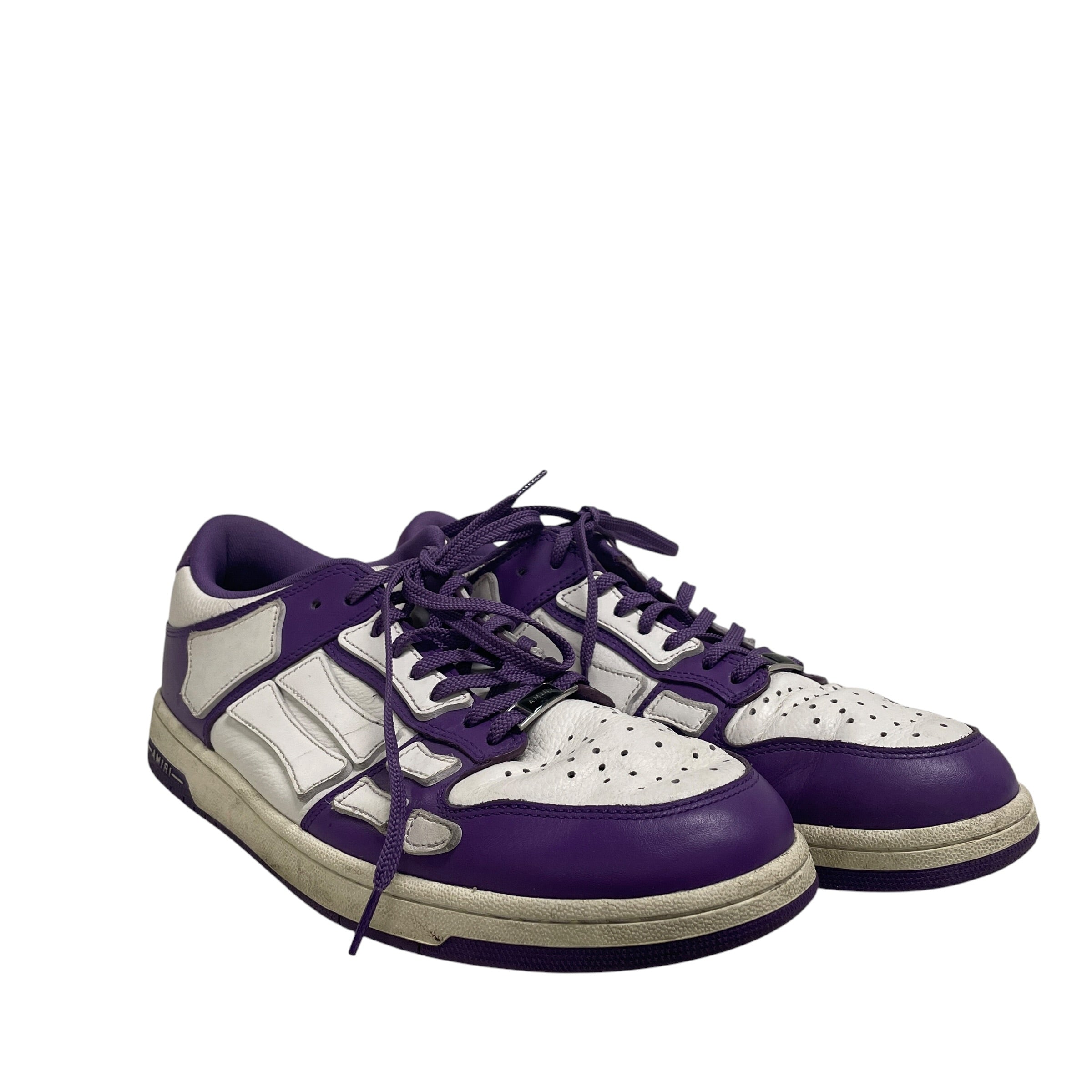 AMIRI/Low-Sneakers/US 13/Leather/PPL/FOOT BONES view 1