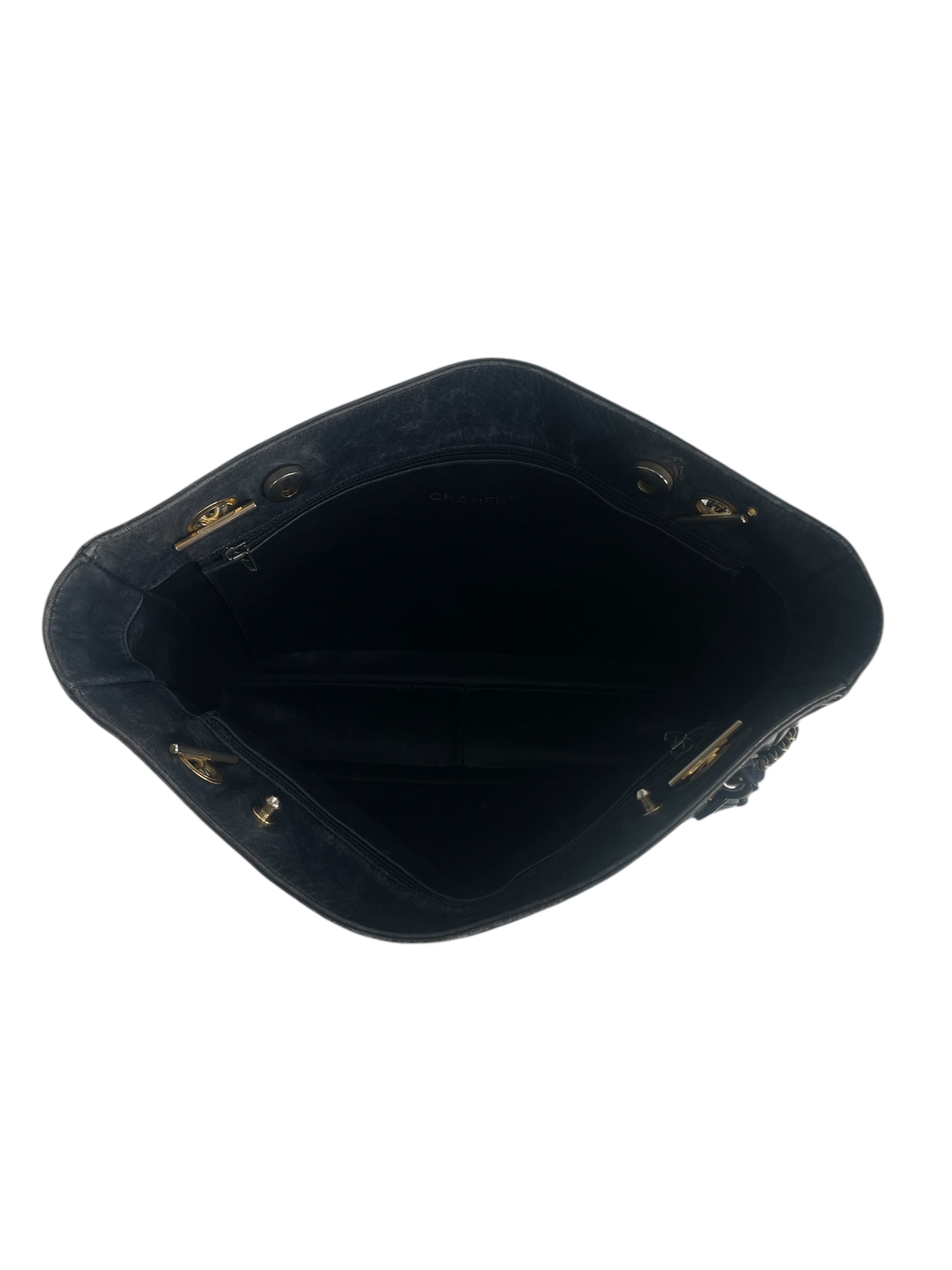 CHANEL/Bag/Leather/NVY/0837241 view 5