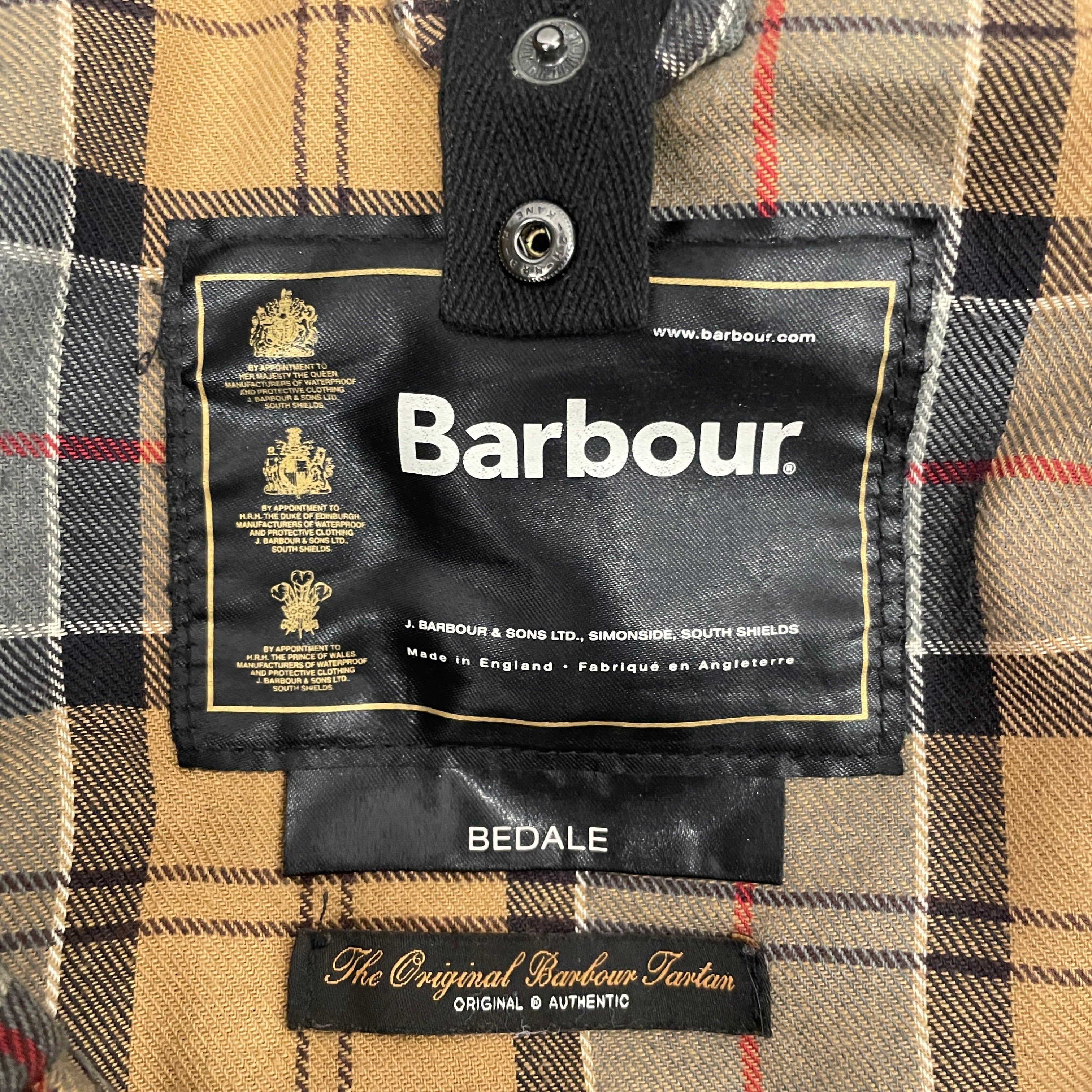 Barbour/Deck Jkt/M/Cotton/GRY/WAXED CANVAS BEDALE JACKET view 3