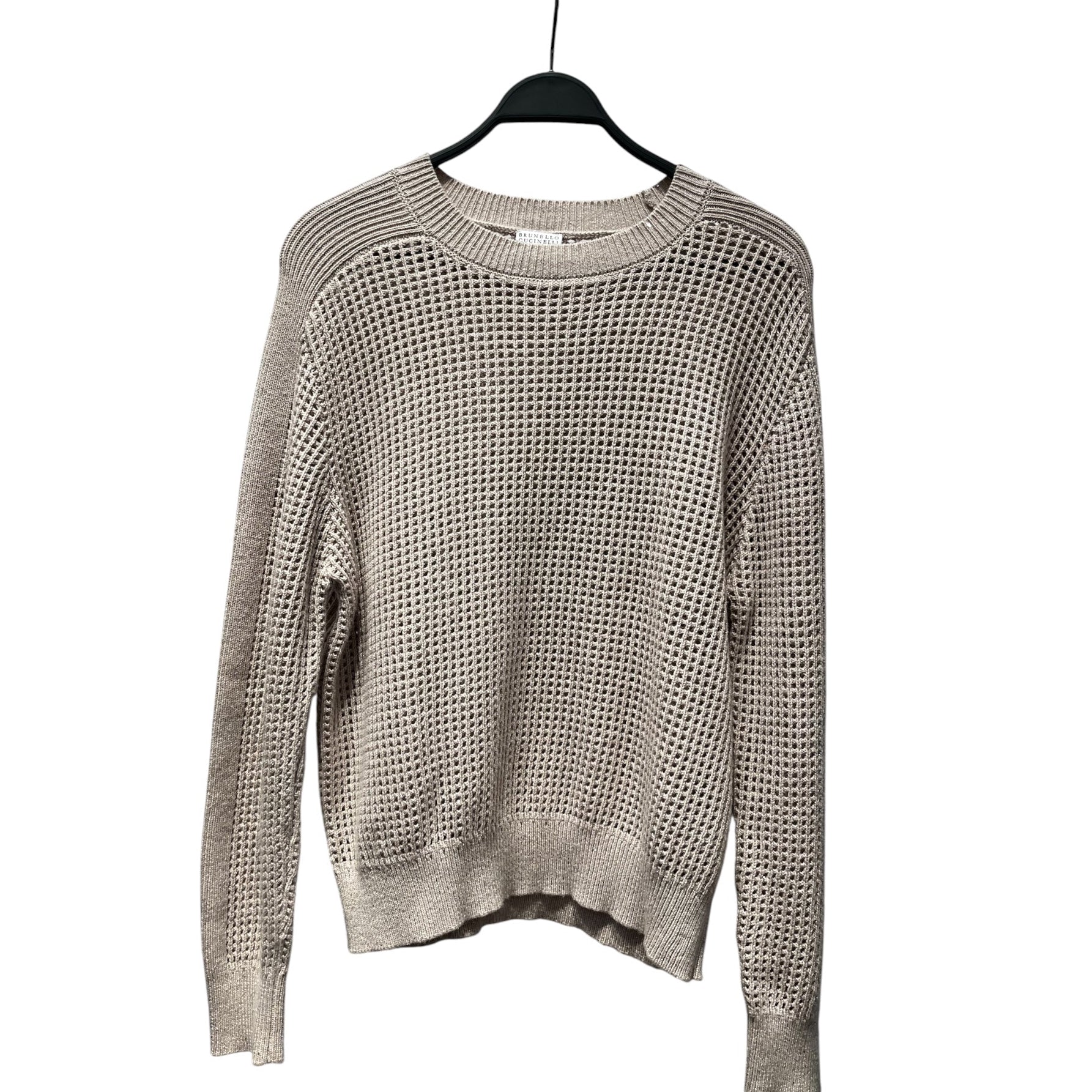 BRUNELLO CUCINELLI/Sweater/L/Cotton/CRM/ view 1