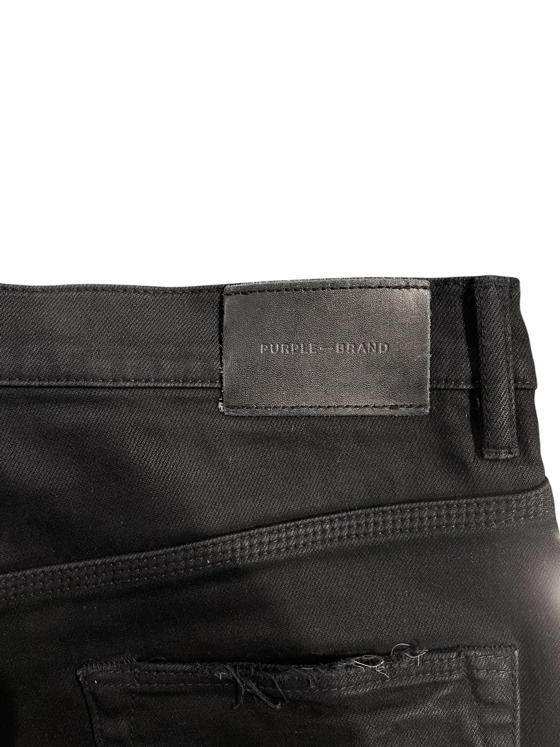 PURPLE BRAND/Skinny Pants/32/Denim/BLK/ZIP ANKLES view 3