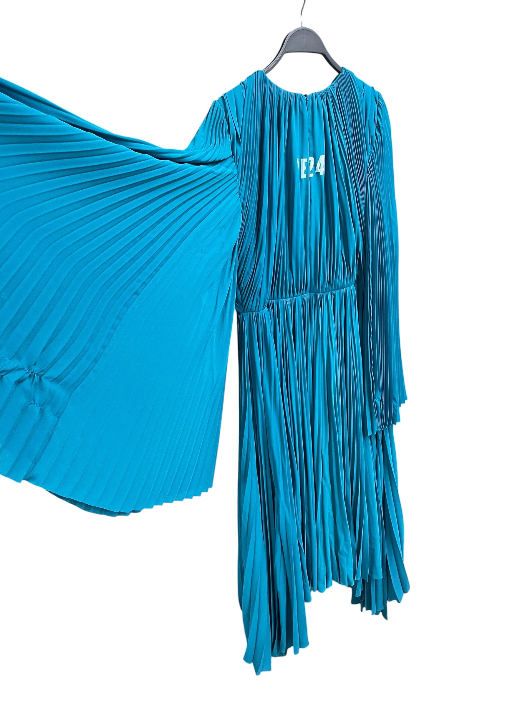 BALENCIAGA/LS Dress/38/BLU/YE 24 PLEATED DRESS view 6