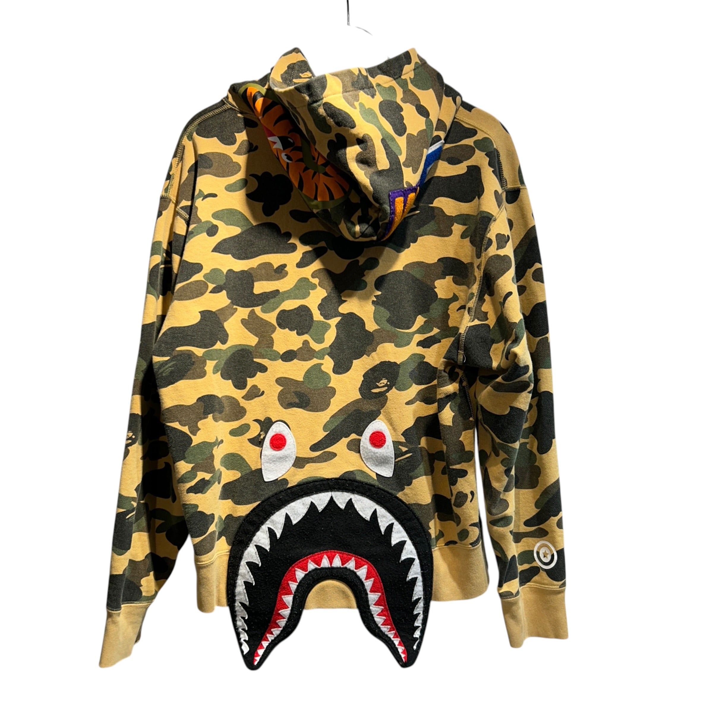 A BATHING APE/Hoodie/M/Camouflage/Cotton/MLT/Tiger view 2