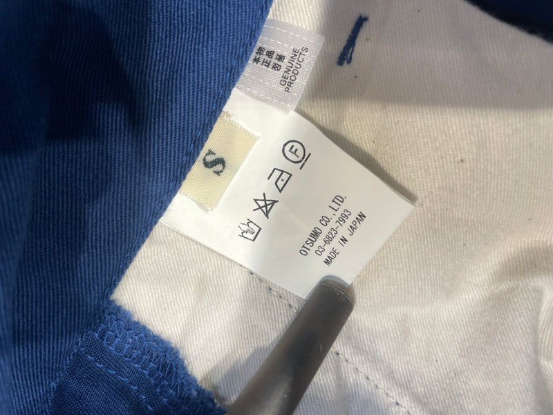 HUMAN MADE/Straight Pants/L/Blue/Cotton/