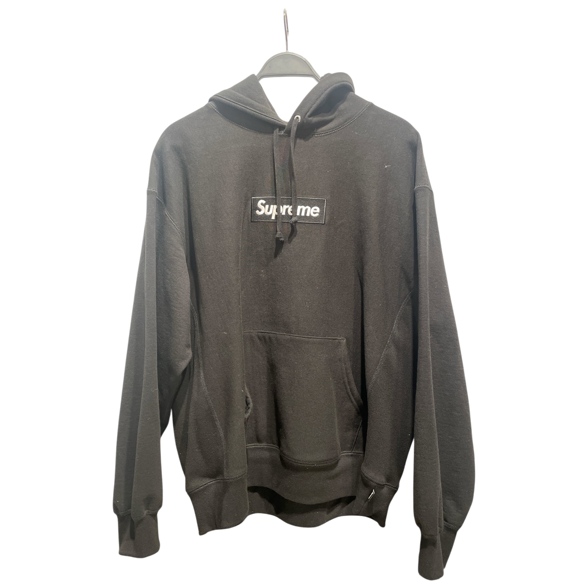 Supreme/Hoodie/L/Cotton/BLK/BOX LOGO view 1