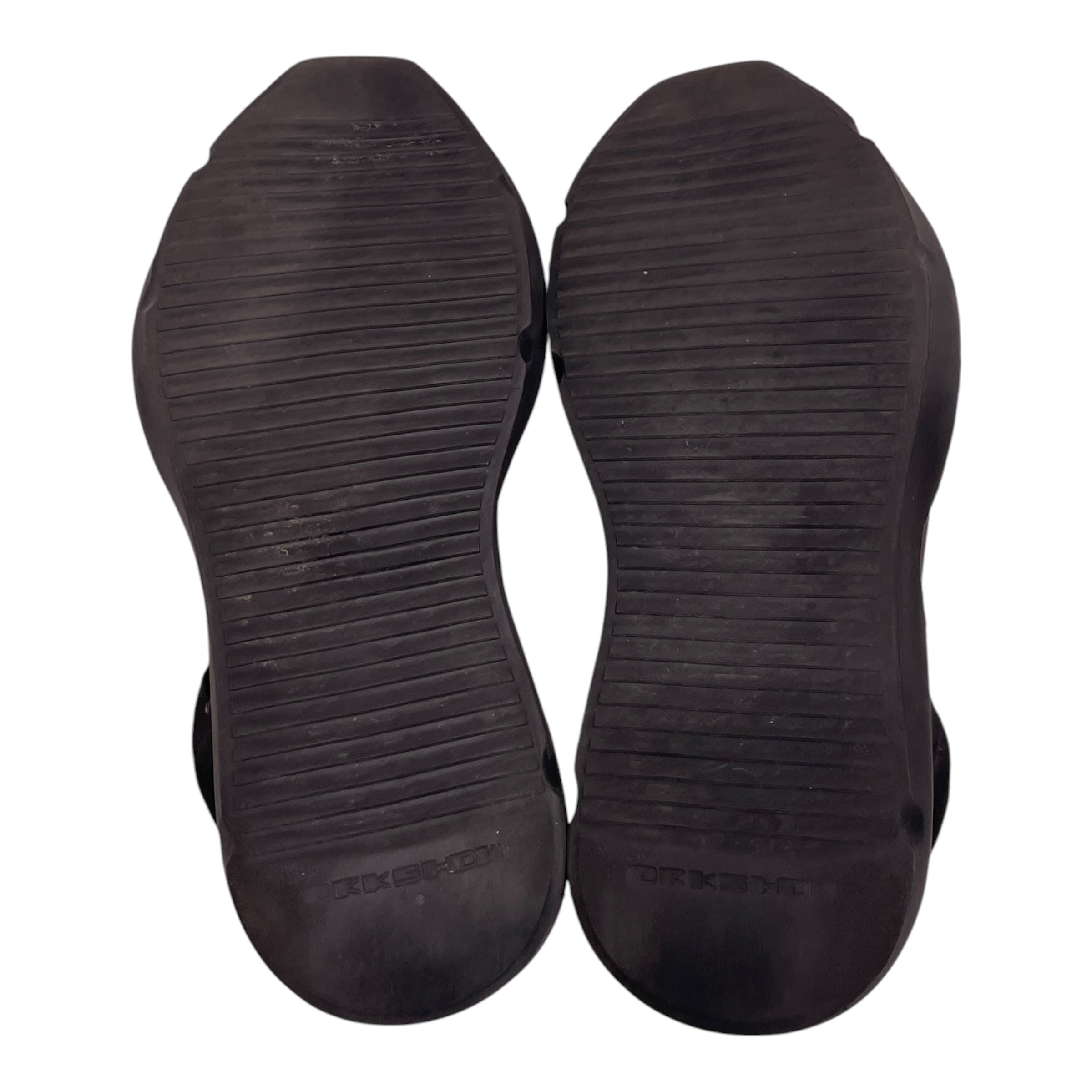 Rick Owens/Hi-Sneakers/EU 41/Leather/BLK/ABSTRACT RAMONE view 7