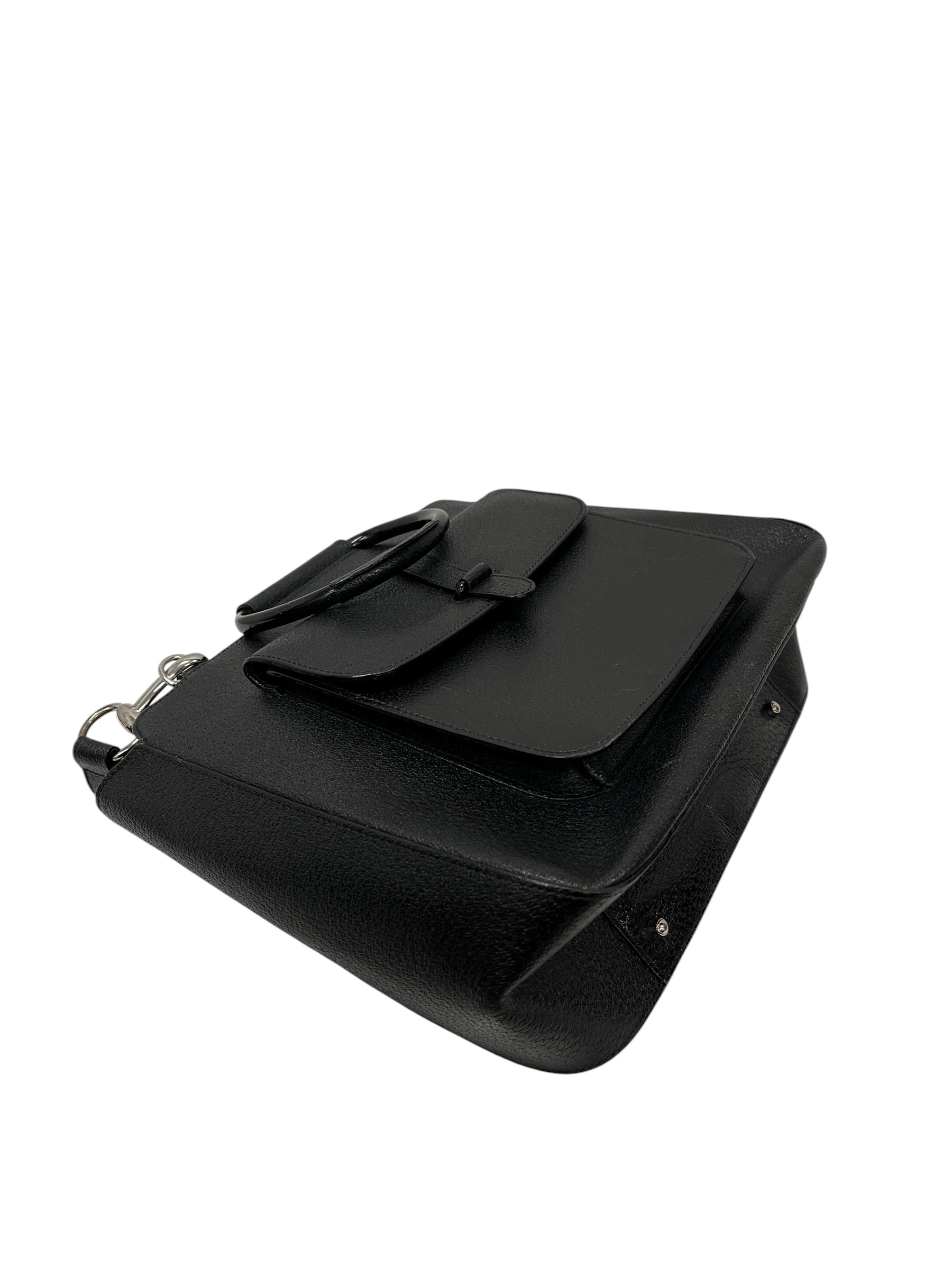 GUCCI/Hand Bag/Black/Leather/000・2058・0307・5 view 3
