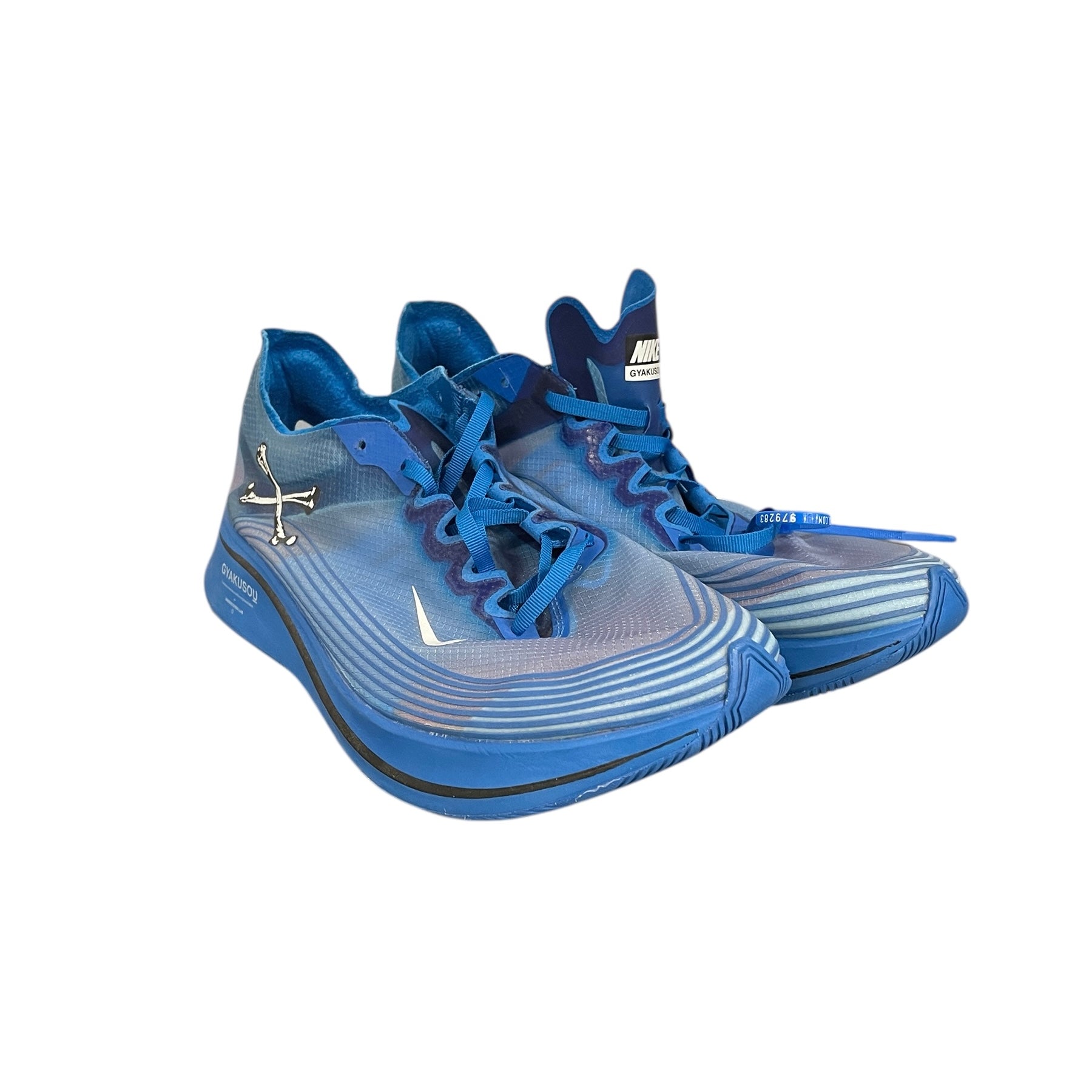 GYAKUSOU/UNDERCOVER/NIKE/Low-Sneakers/US 12/BLU/Zoom Fly view 1