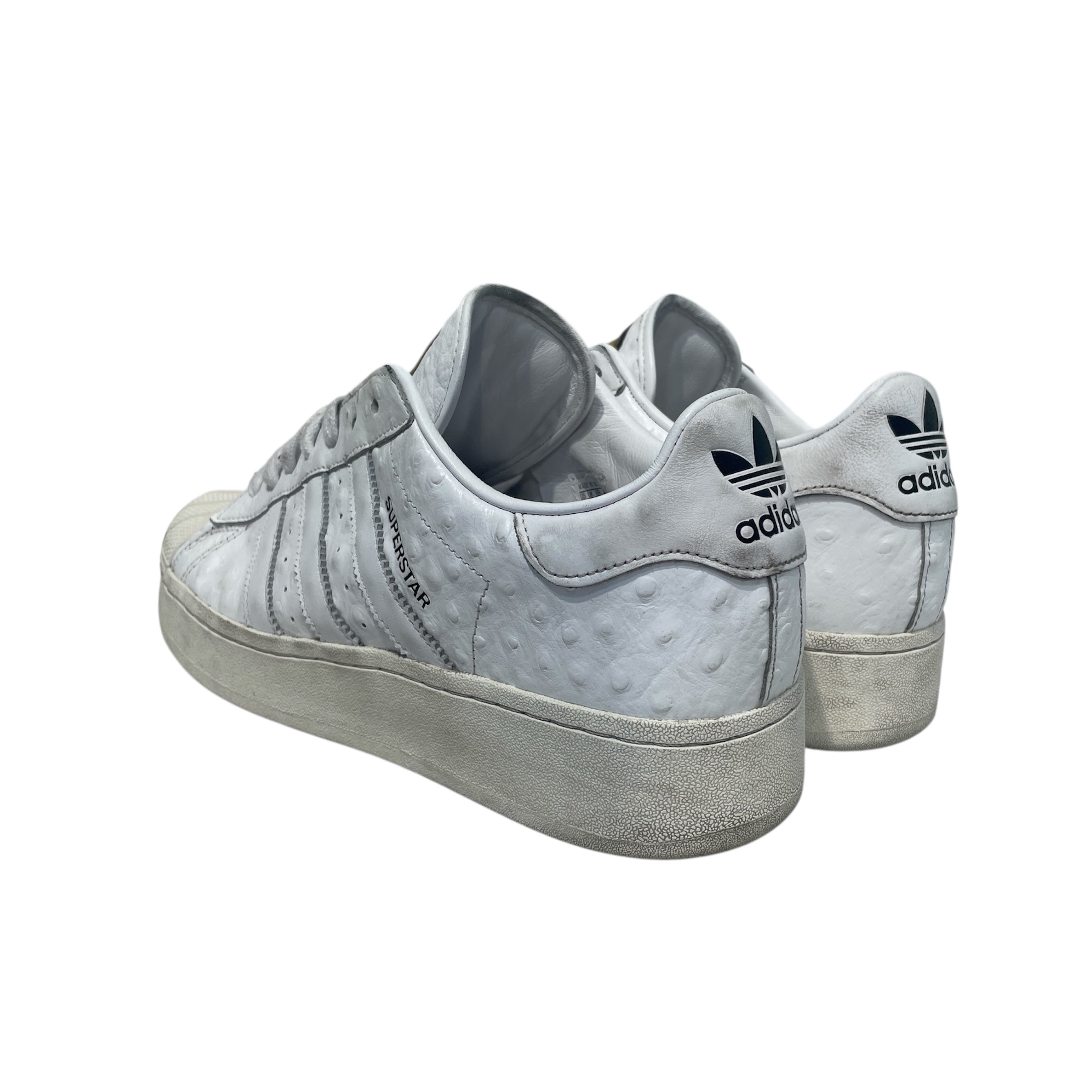 adidas/Low-Sneakers/US 13/Leather/WHT/Adidas Superstar PebbleLeather view 2