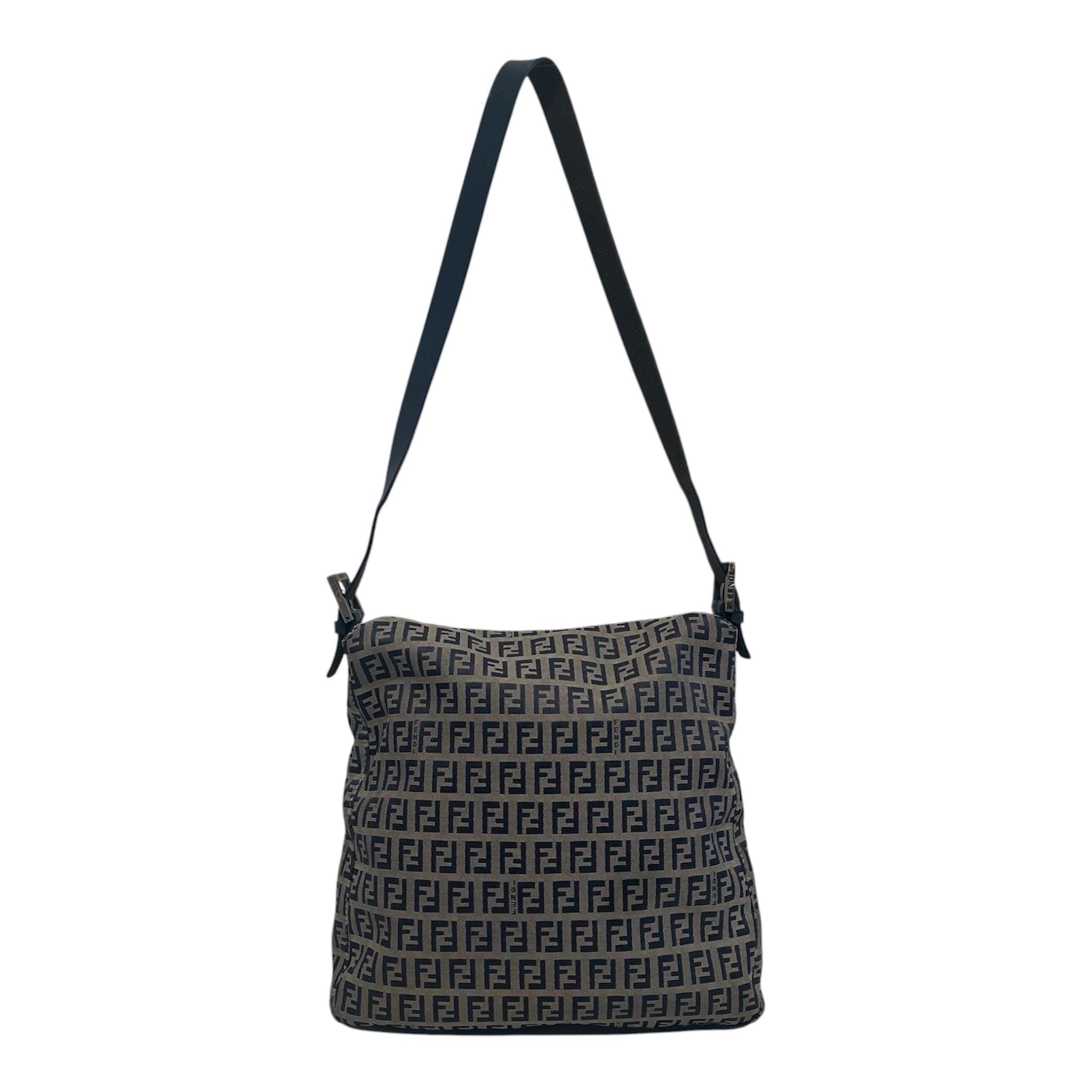 FENDI/Bag/Monogram/Cotton/NVY/mama baguette shoulder bag view 2