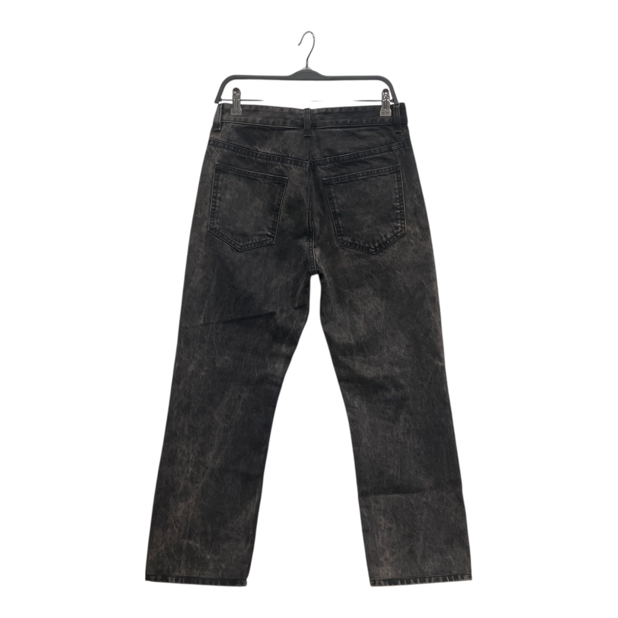 GIVENCHY/Straight Pants/30/Denim/BLK/STRAIGHT WASHED DENIM view 2