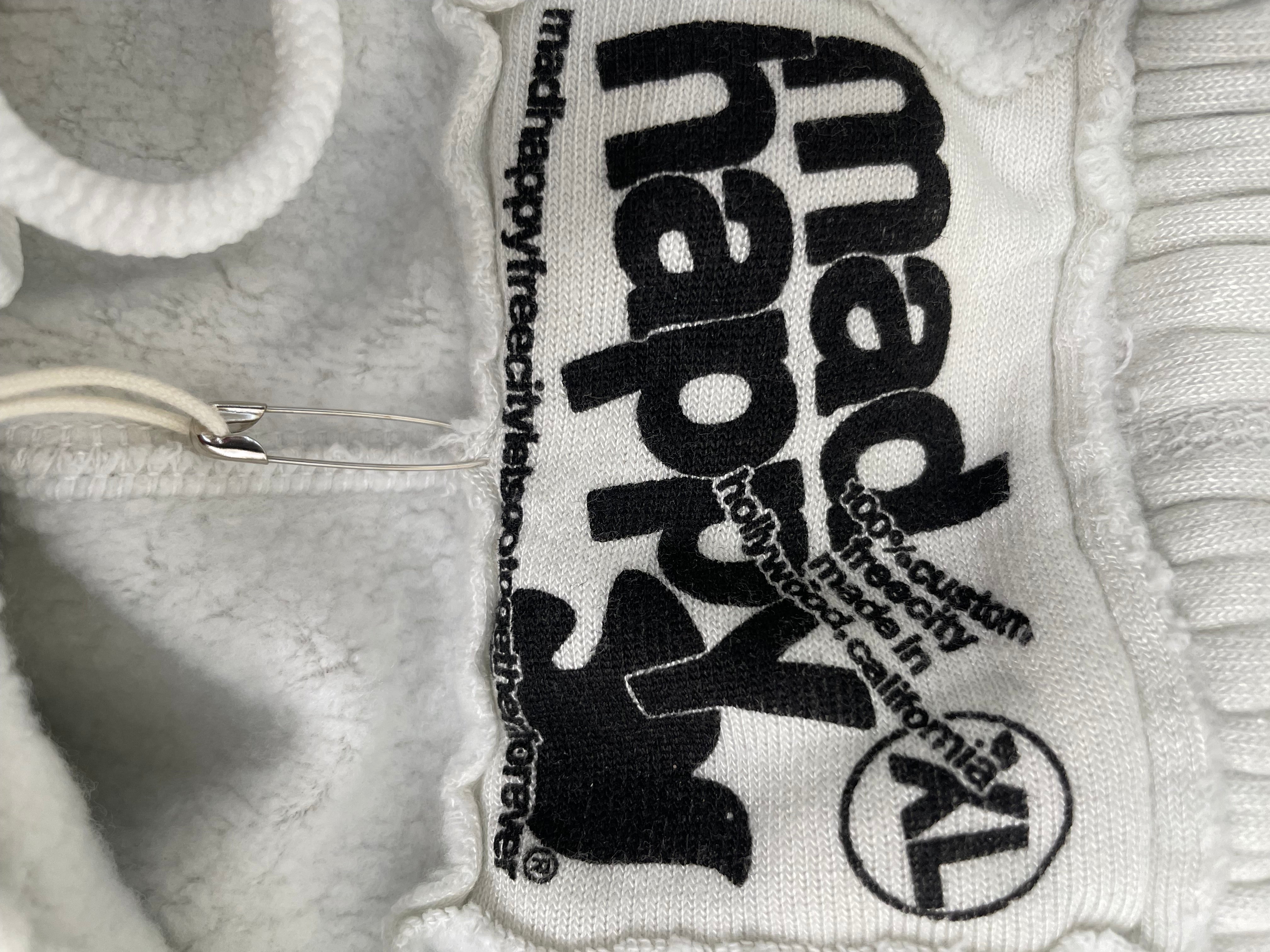 Madhappy/Pants/XL/Cotton/WHT/logo,leftleg,lets gorightleg view 3