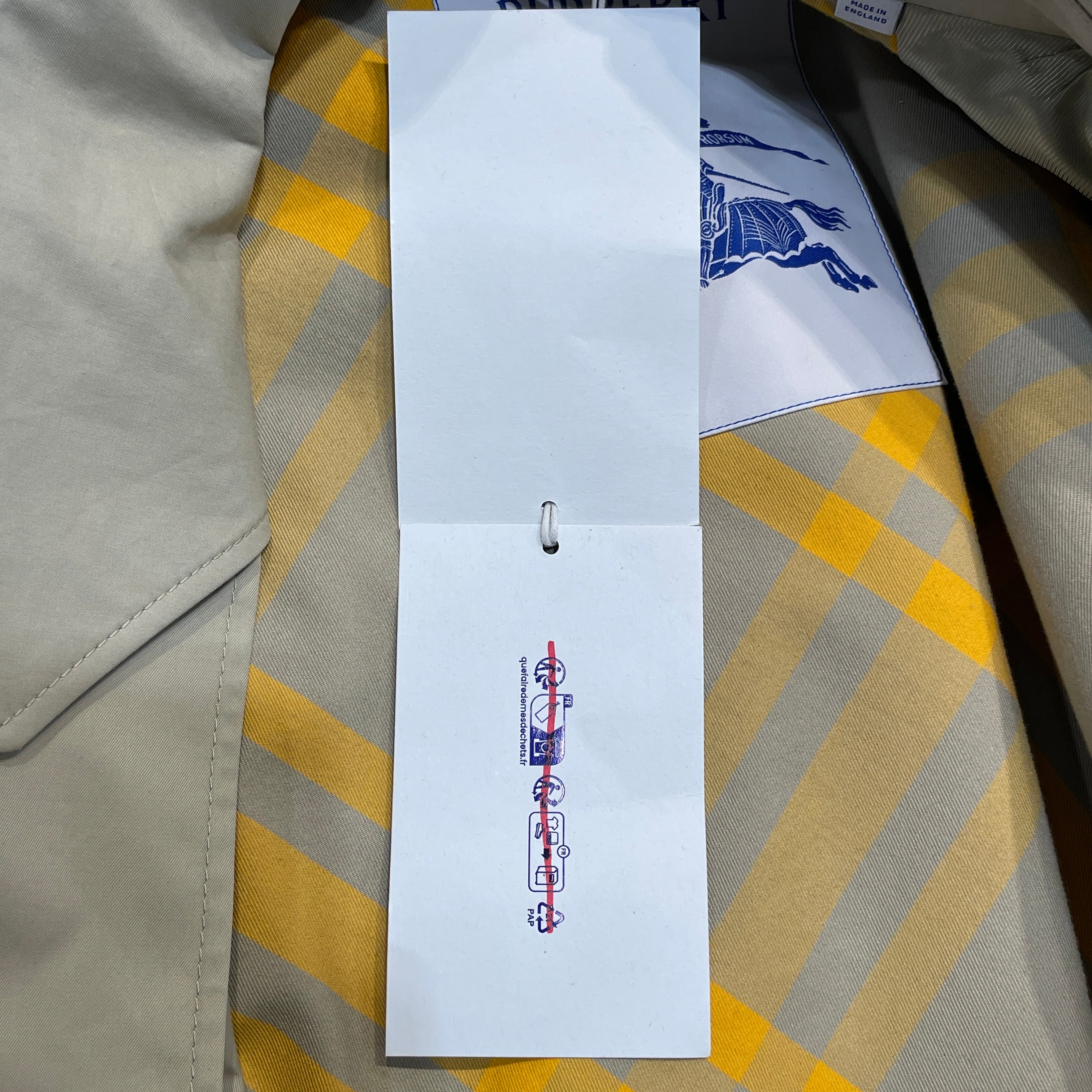BURBERRY/Trench Coat/54/Cotton/BEG/Castleford Trench view 13
