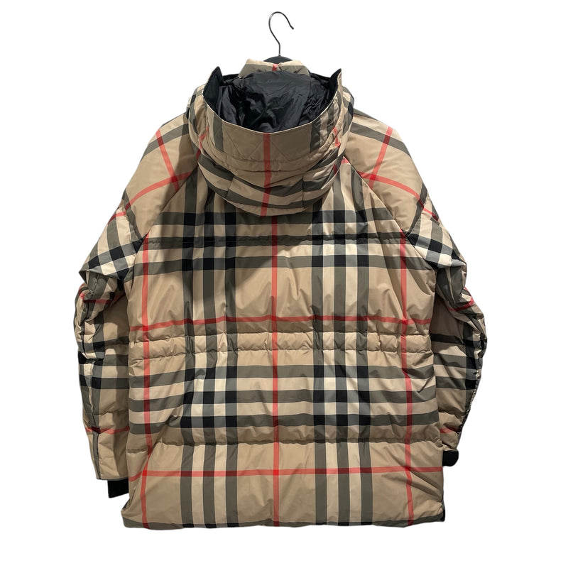 BURBERRY LONDON/Puffer Jkt/L/Gingham Check/Nylon/MLT/Check Puffer Jacket